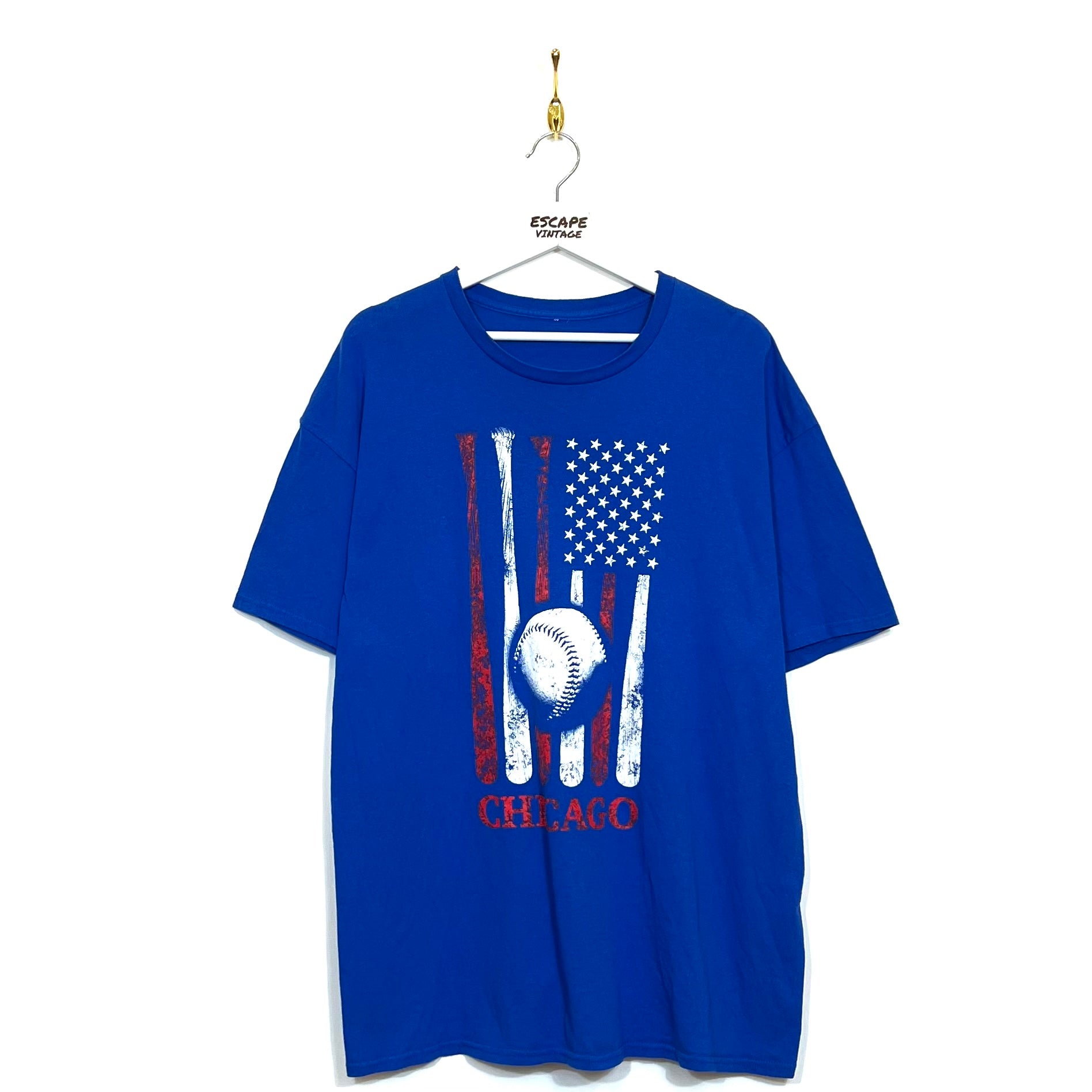 T-Shirt Grafica Baseball Vintage [XL]