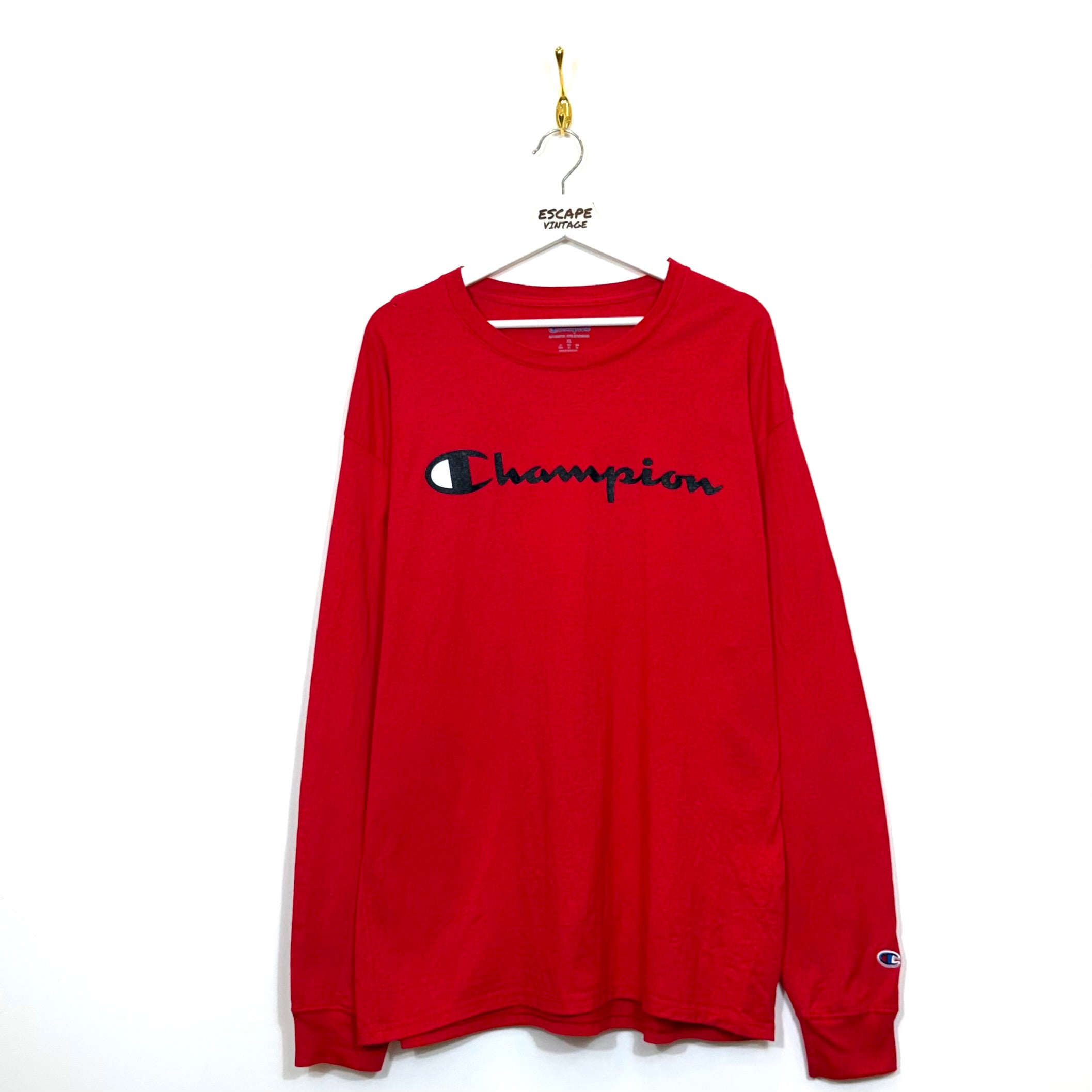 T-Shirt Champion Maniche Lunghe Vintage [XL]