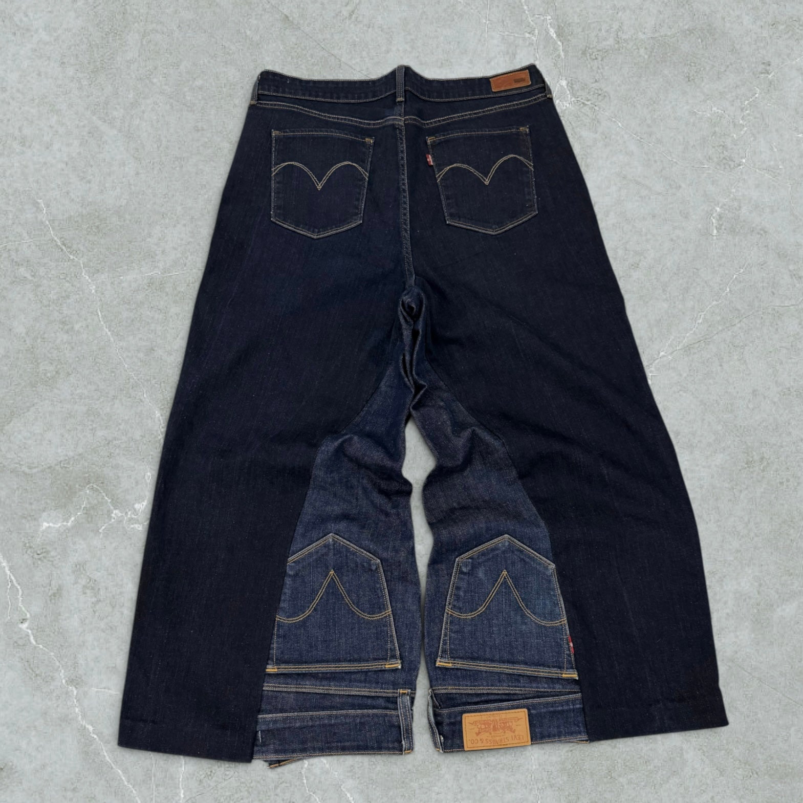 Jeans Levis Patchwork Ultra Baggy Vintage [47 IT]