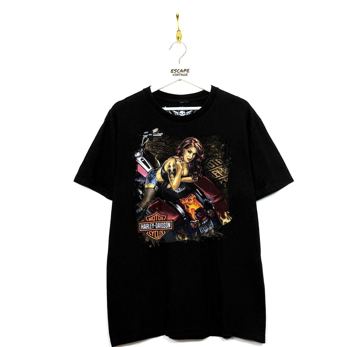 [RARA] 2011 T-Shirt Harley Davidson Vintage [L]