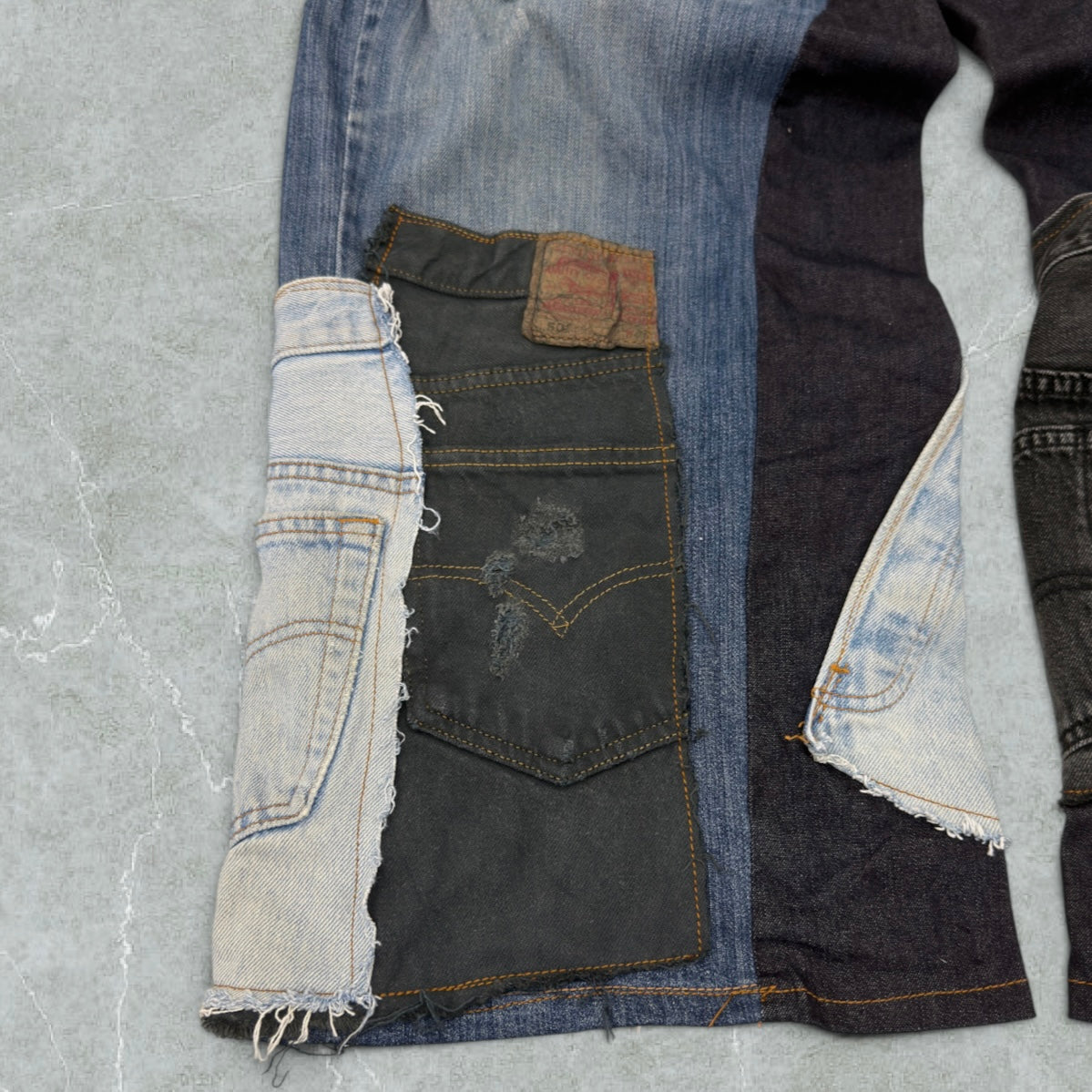 [LIMITED EDITION] Jeans Levis Patchwork Ultra Baggy Vintage [50 IT]