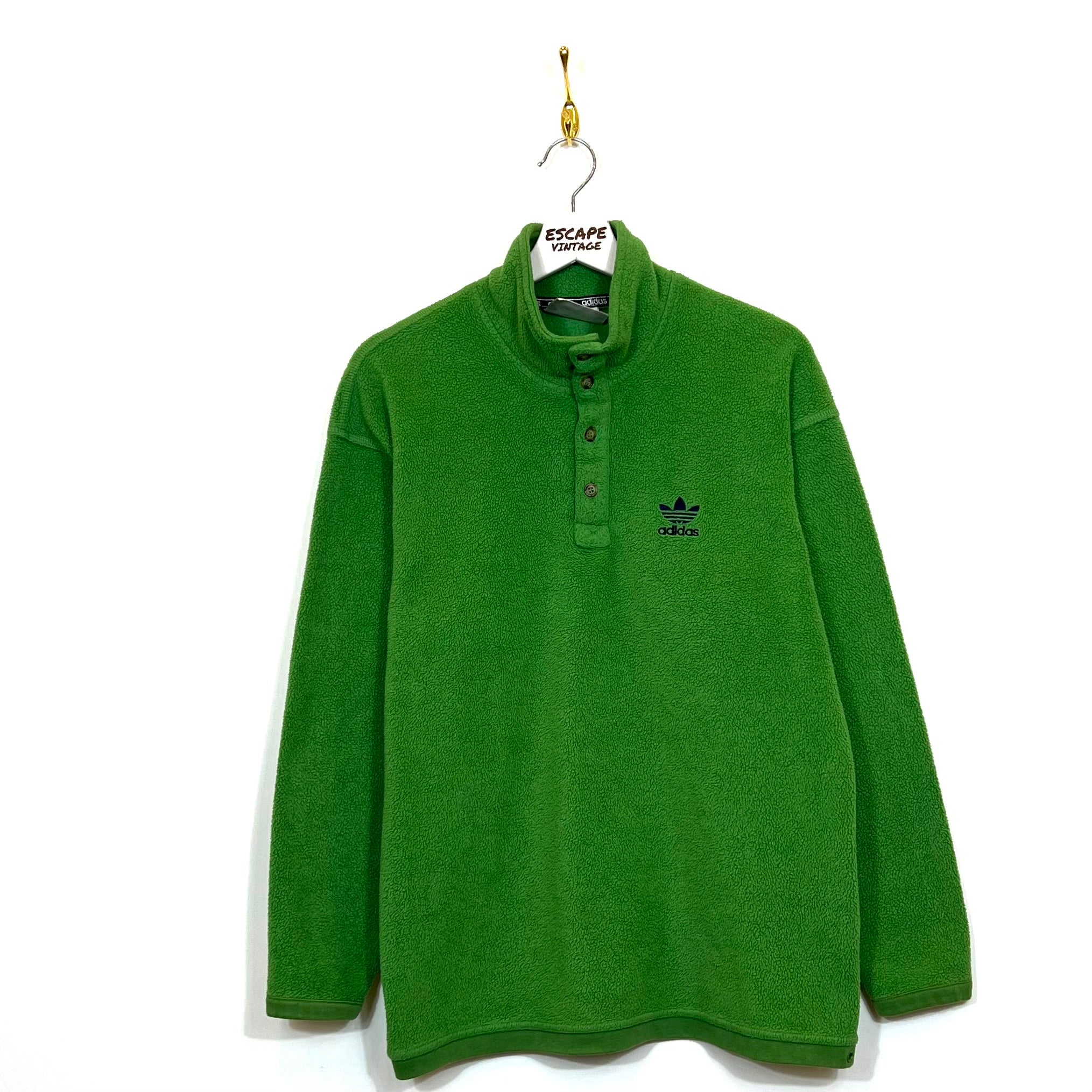 90s Felpa Adidas In Pile Vintage [M]