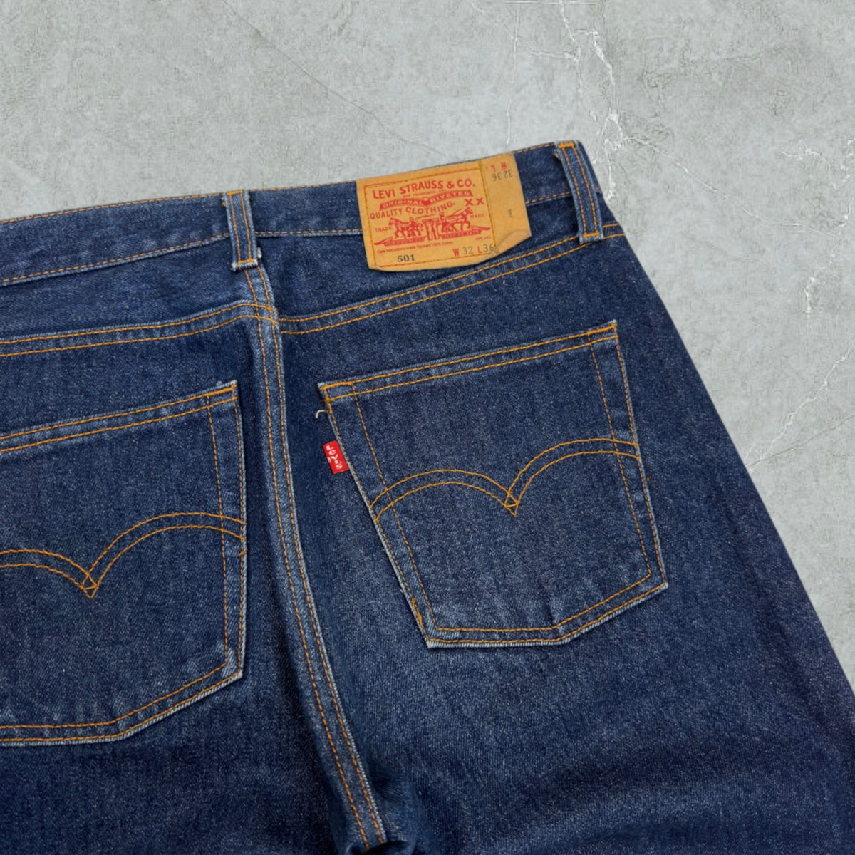 Jeans Levis 501 Con Cimosa Vintage [46 IT]