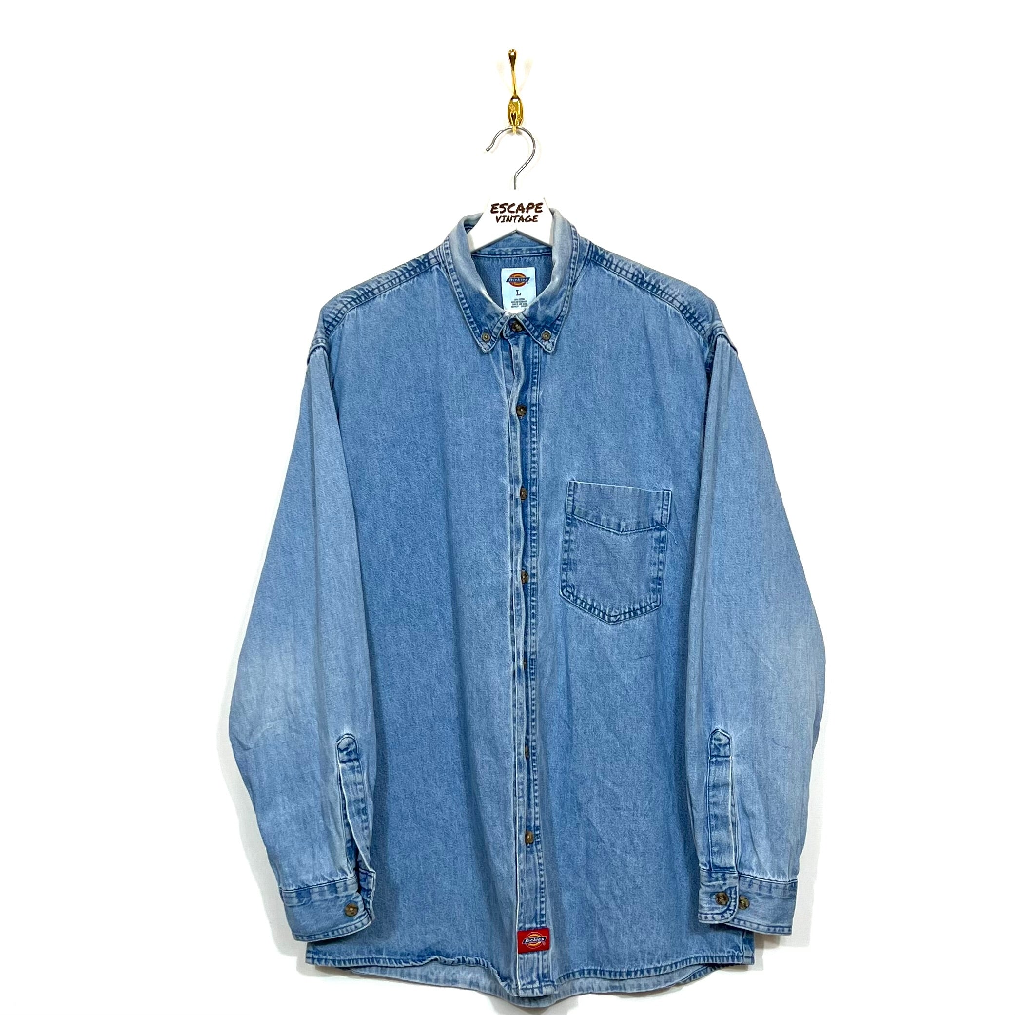 Camicia Dickies In Denim Vintage [L]