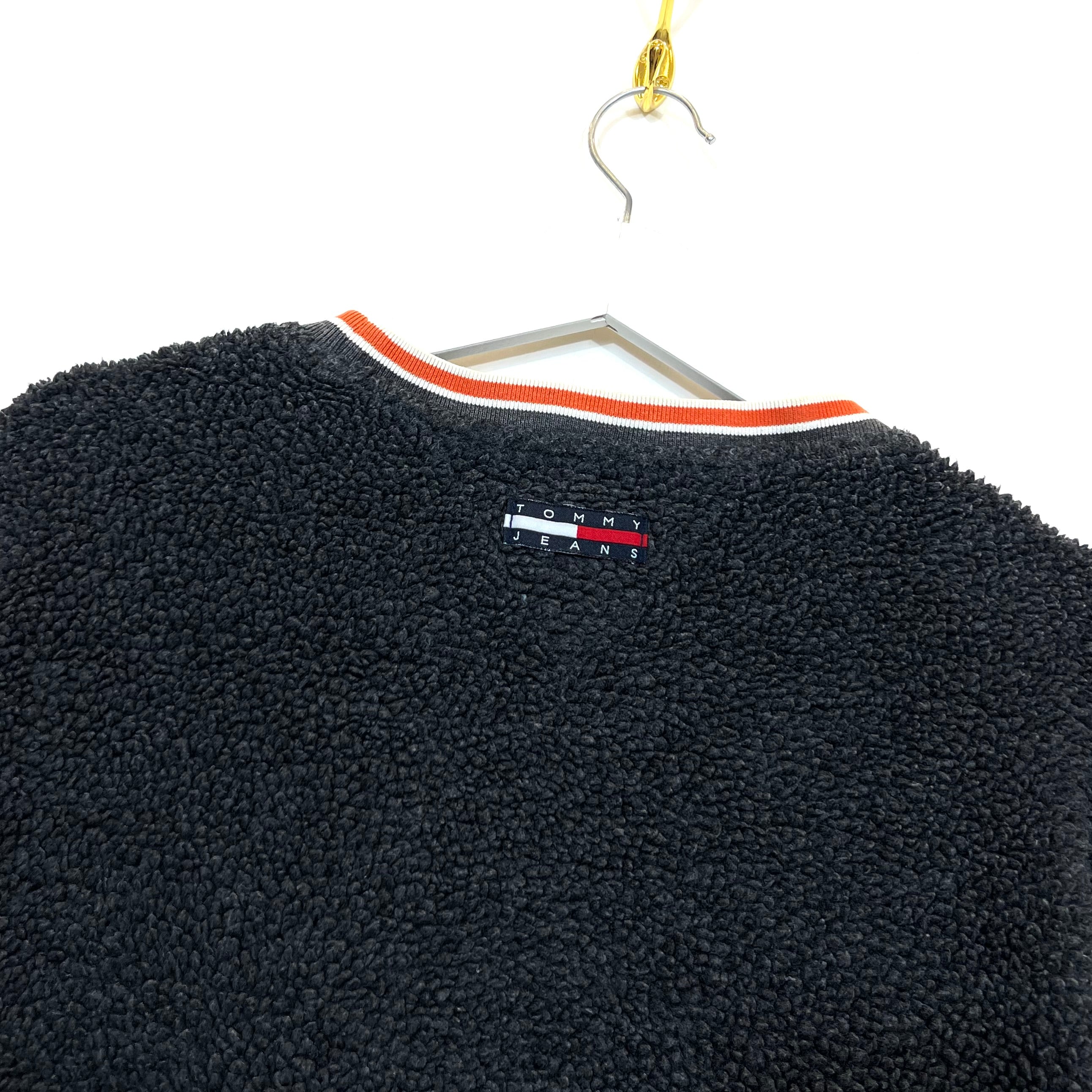 00s Felpa Tommy Jeans in Pile Vintage [XL]