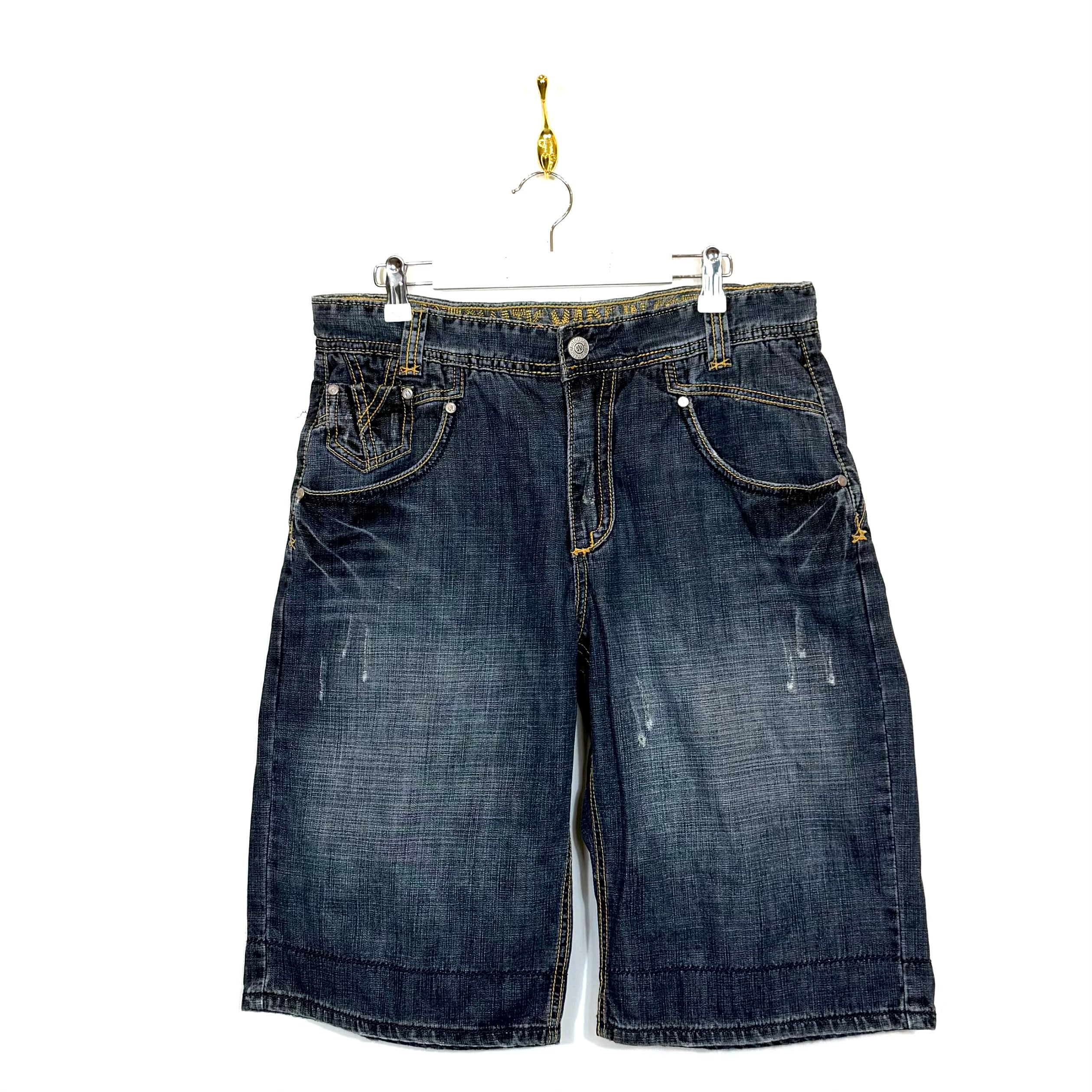 00s Jorts Baggy Hip Hop Vintage [48 IT]