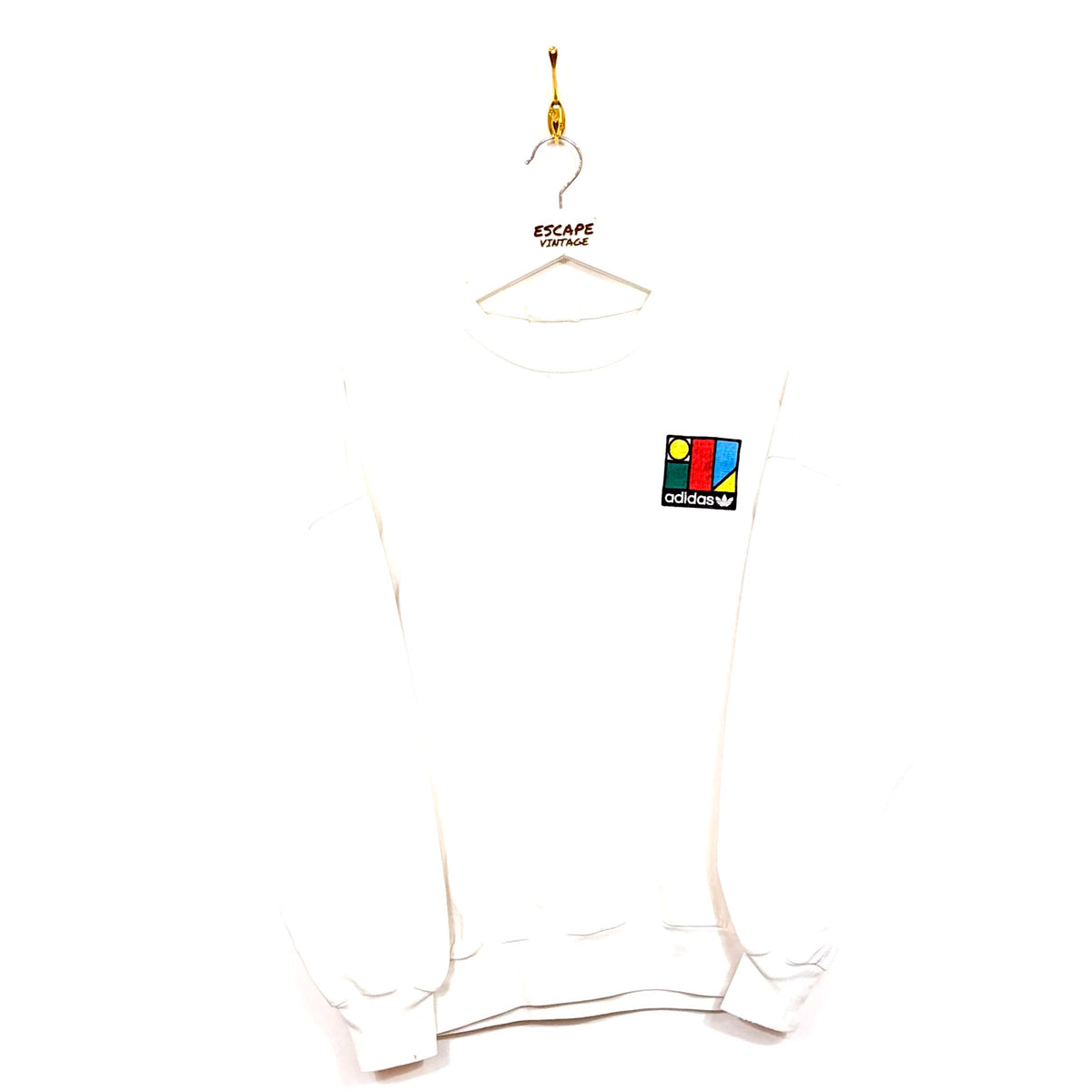 90s Felpa Adidas Vintage [M]