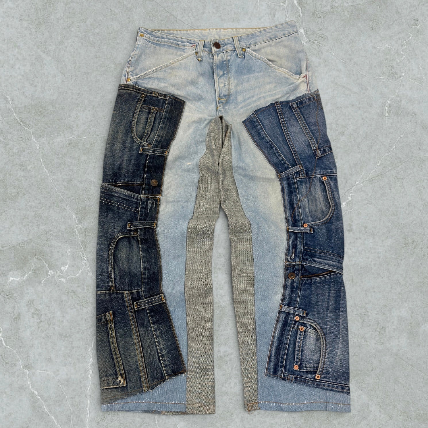 [LIMITED EDITION] Jeans Levis Patchwork Ultra Baggy Vintage [47 IT]