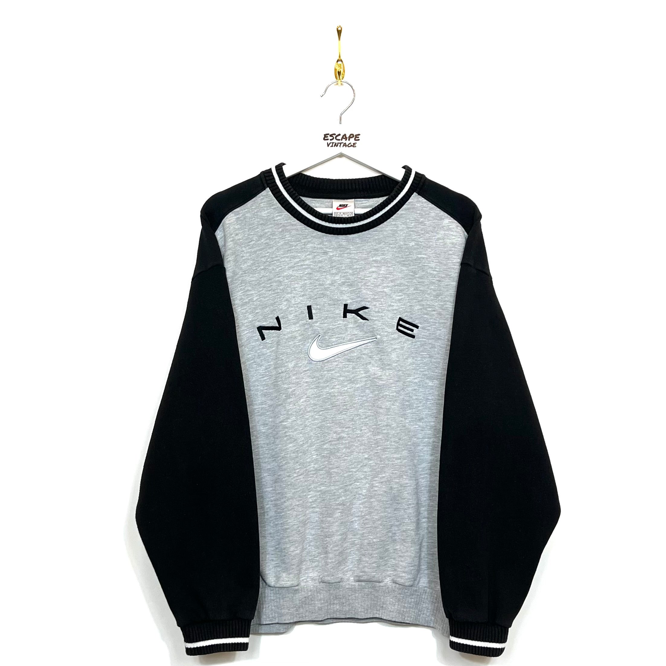 [ULTRA RARA] 90s Felpa Nike Spellout Vintage [XL]