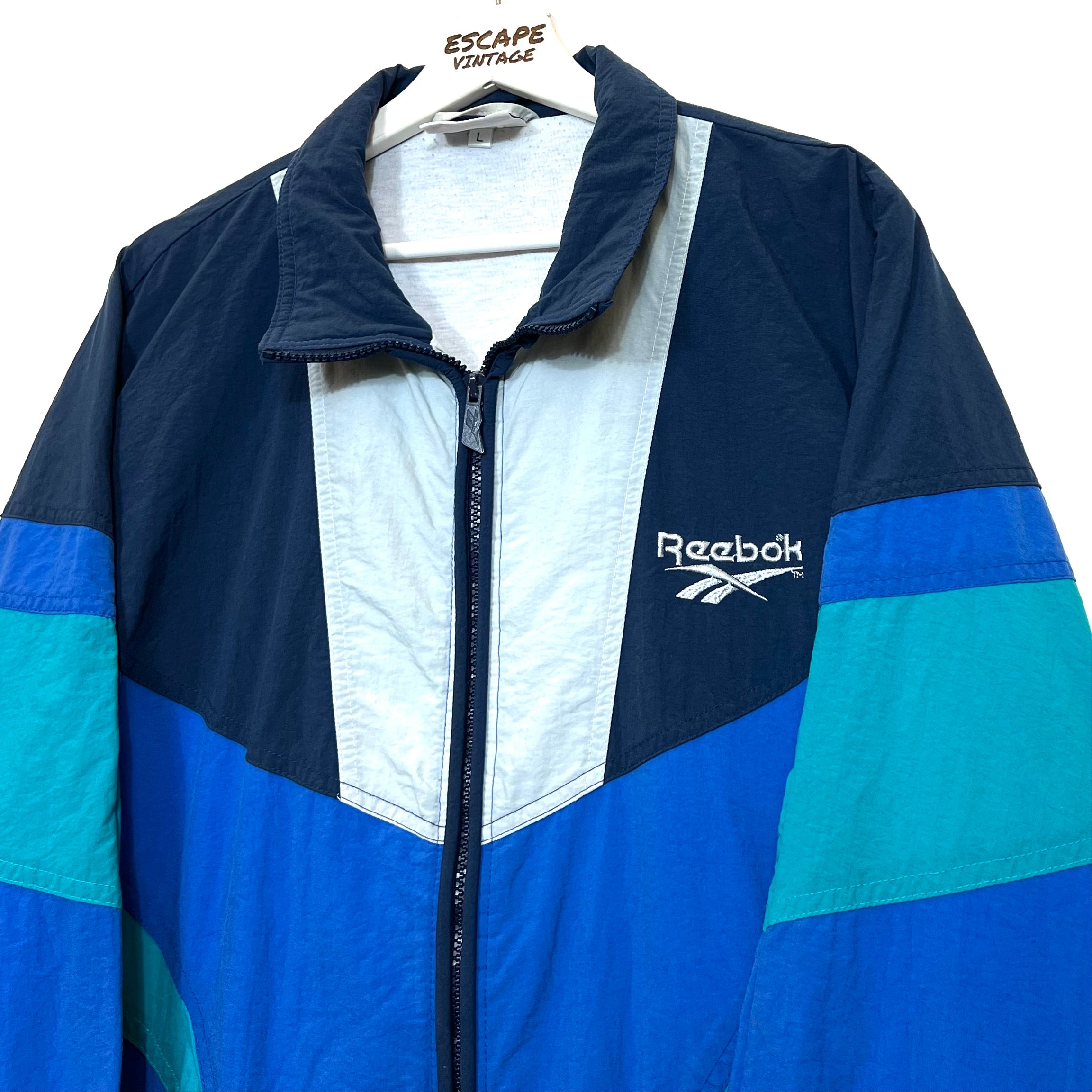 90s Giacca Reebok Antivento Vintage [XL]