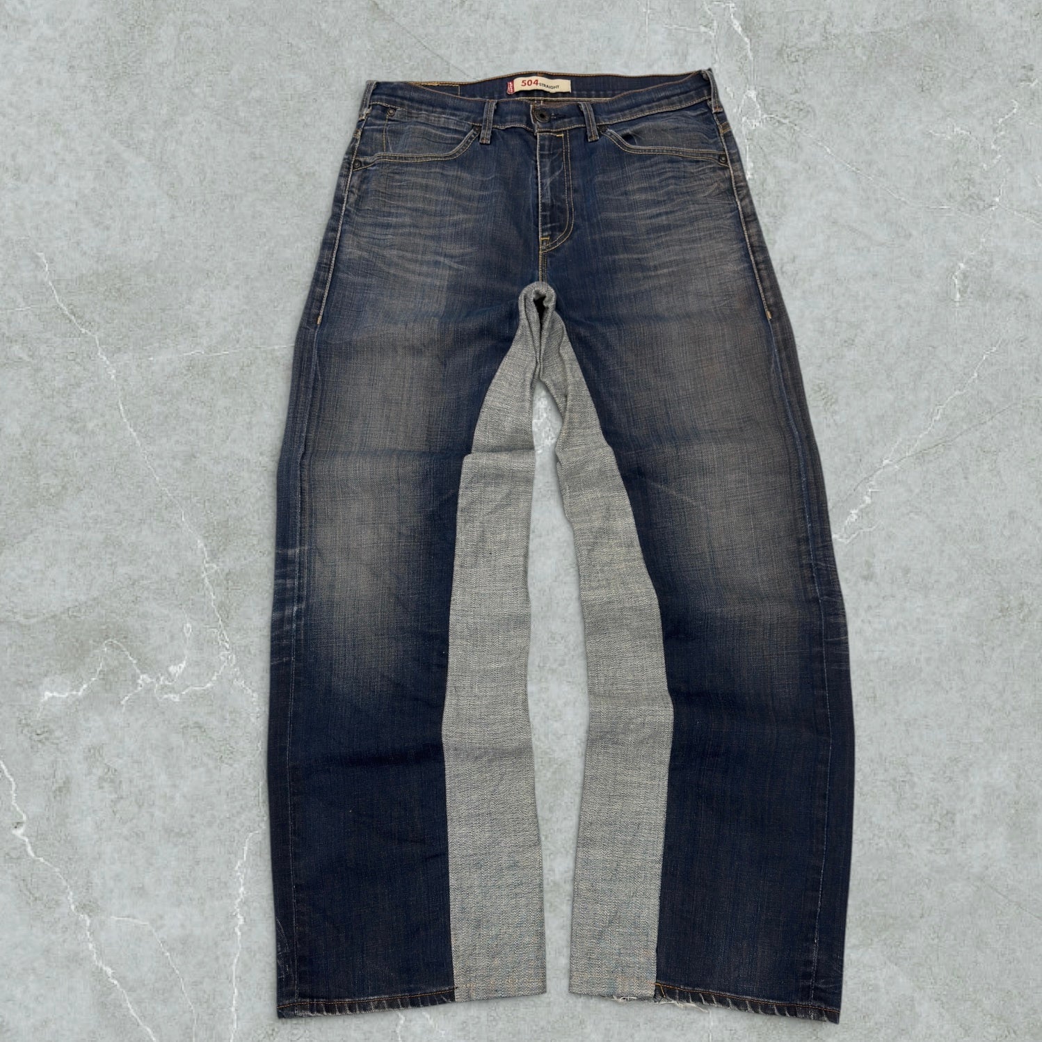 Jeans Levis 504 Patchwork Super Baggy Vintage [50 IT]