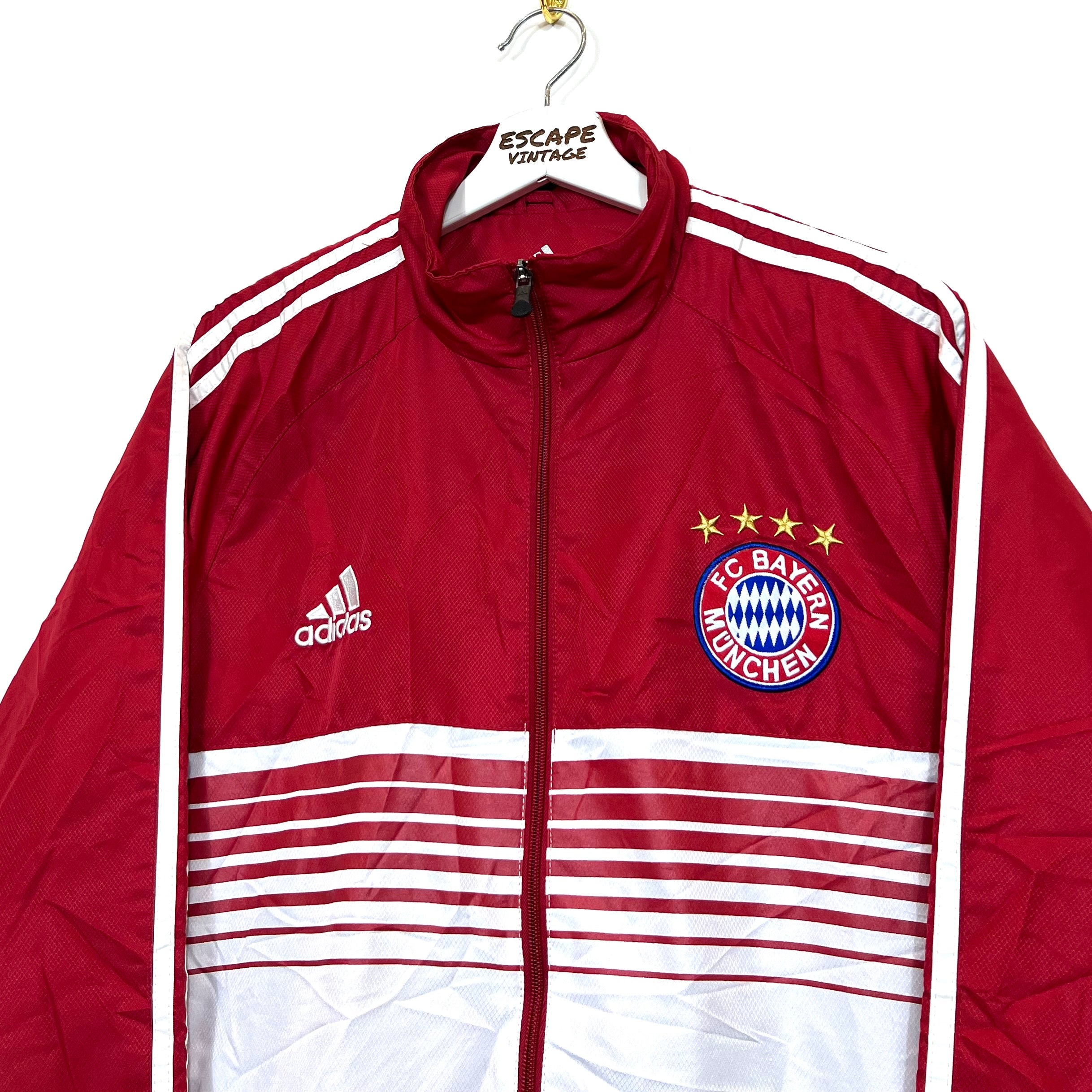 00s Giacca Adidas x Bayern Monaco Antivento Vintage [M]