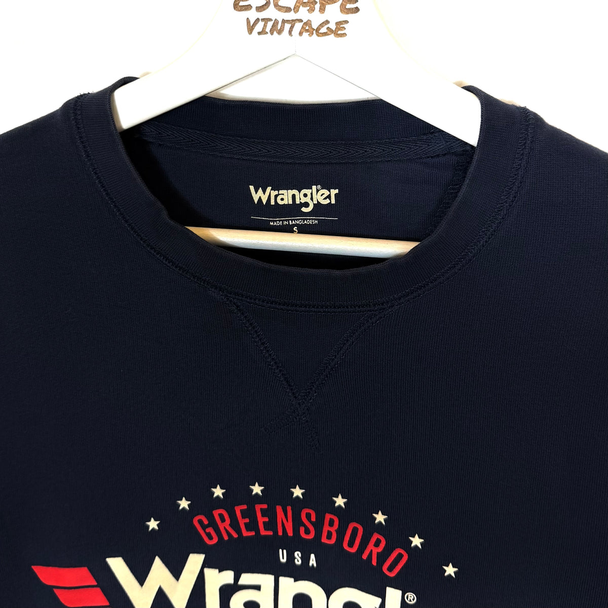 00s Felpa Wrangler USA Vintage [S]