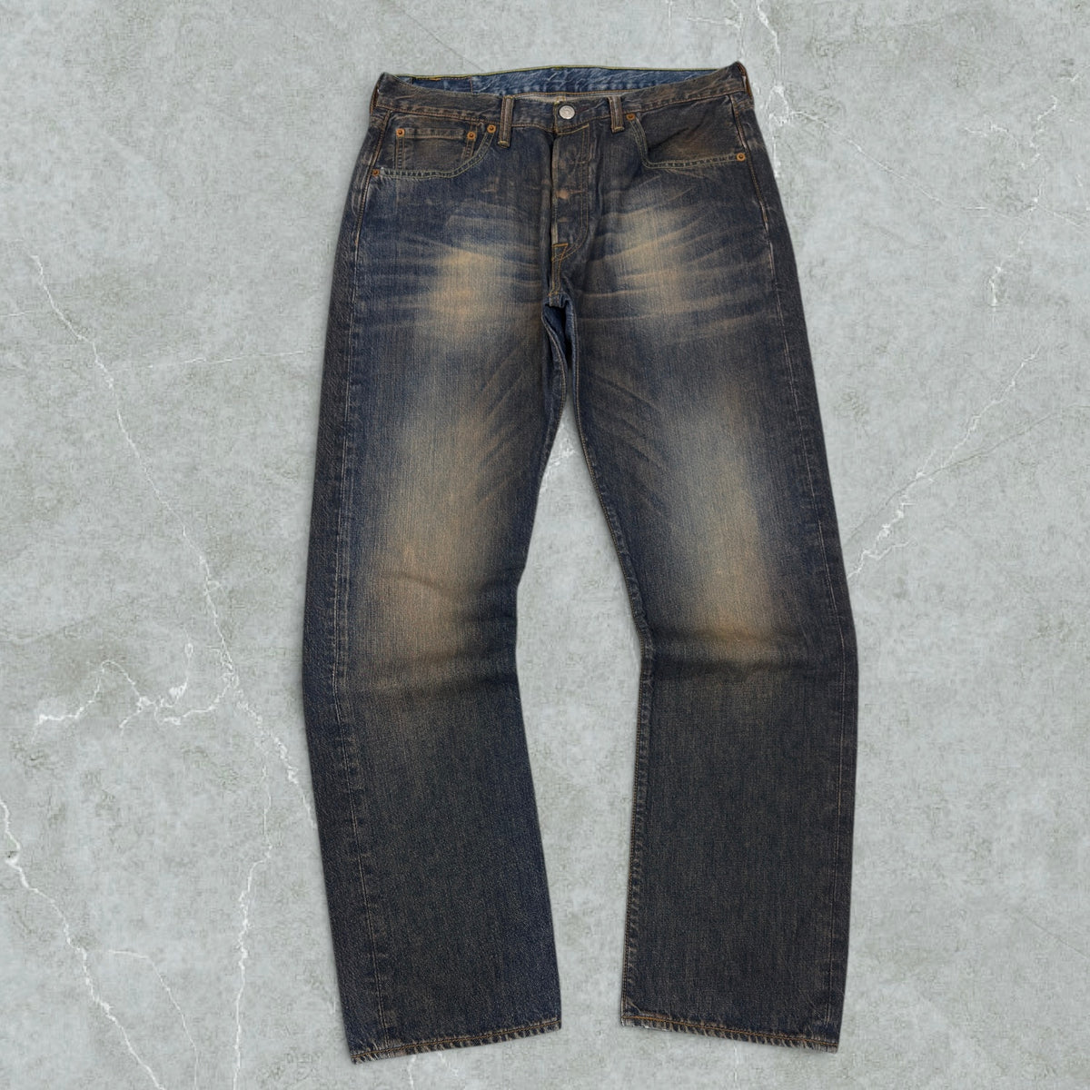 Jeans Levis 501 Con Cimosa Vintage [46 IT]