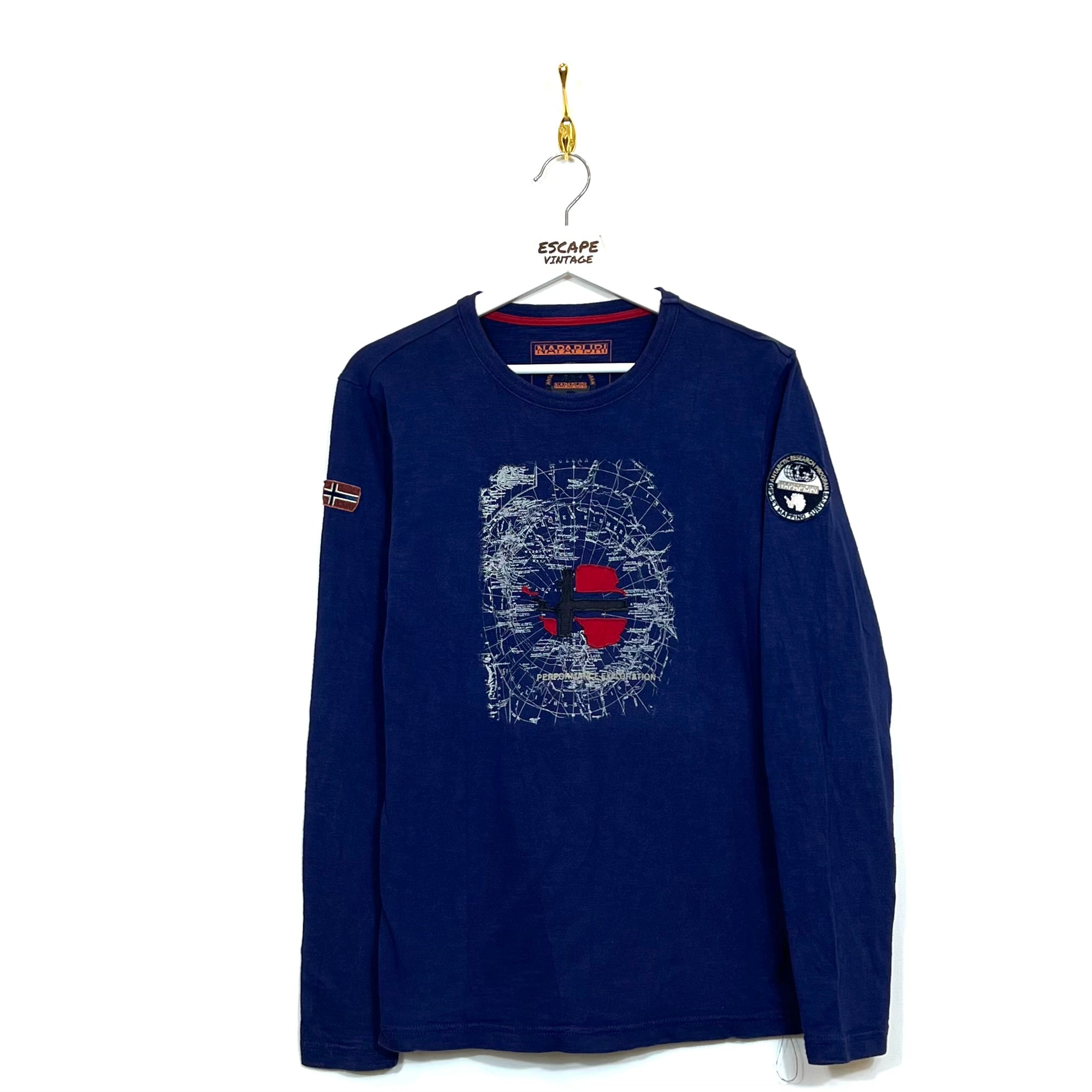 T-Shirt Napapijri Maniche Lunghe Vintage [S]