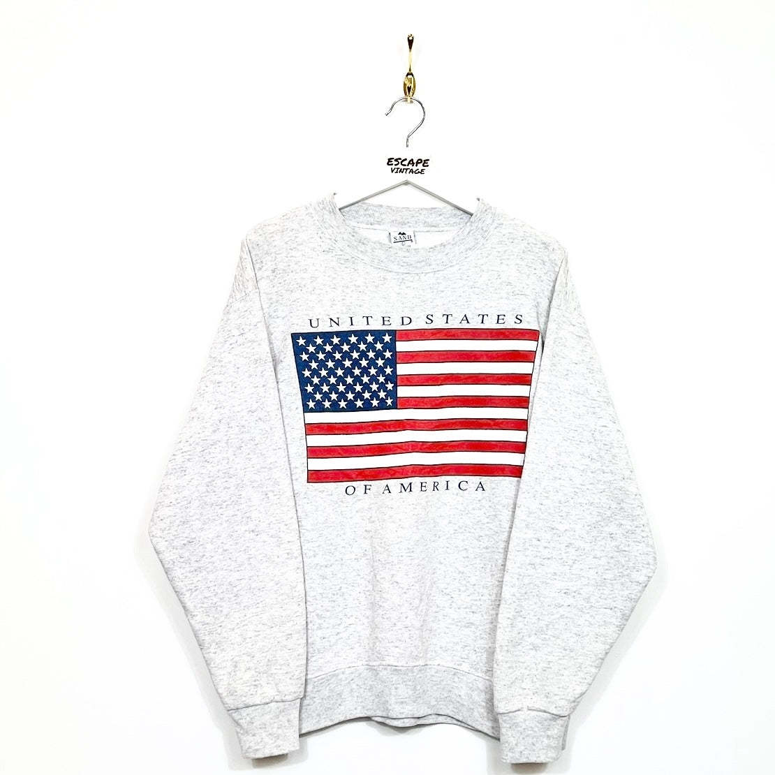 90s Felpa Grafica USA Vintage [M]