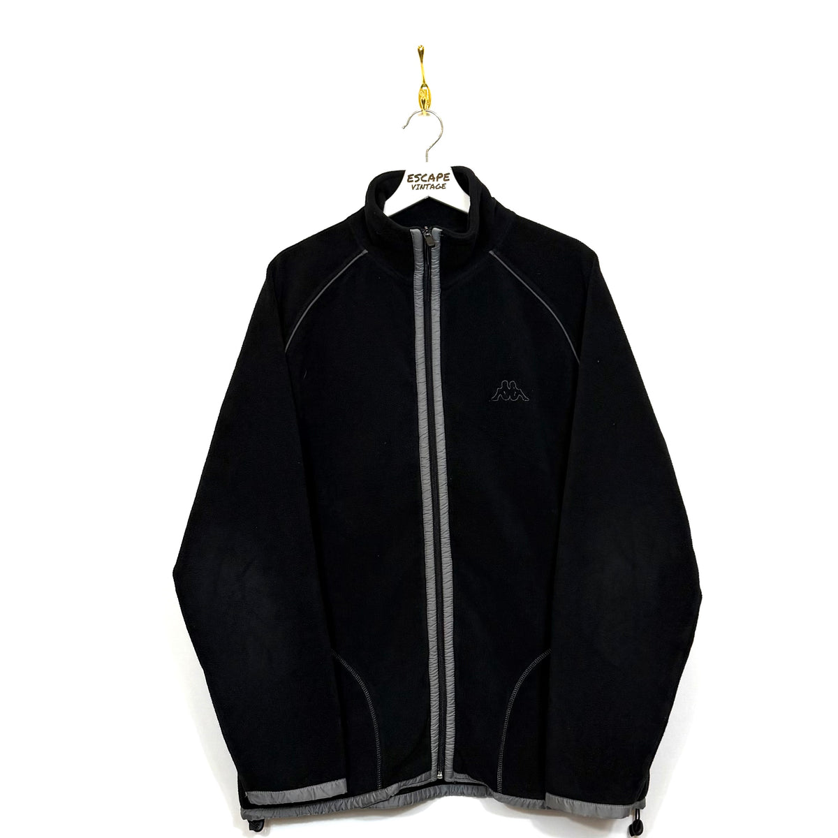 90s Felpa Kappa In Pile Vintage [XL]