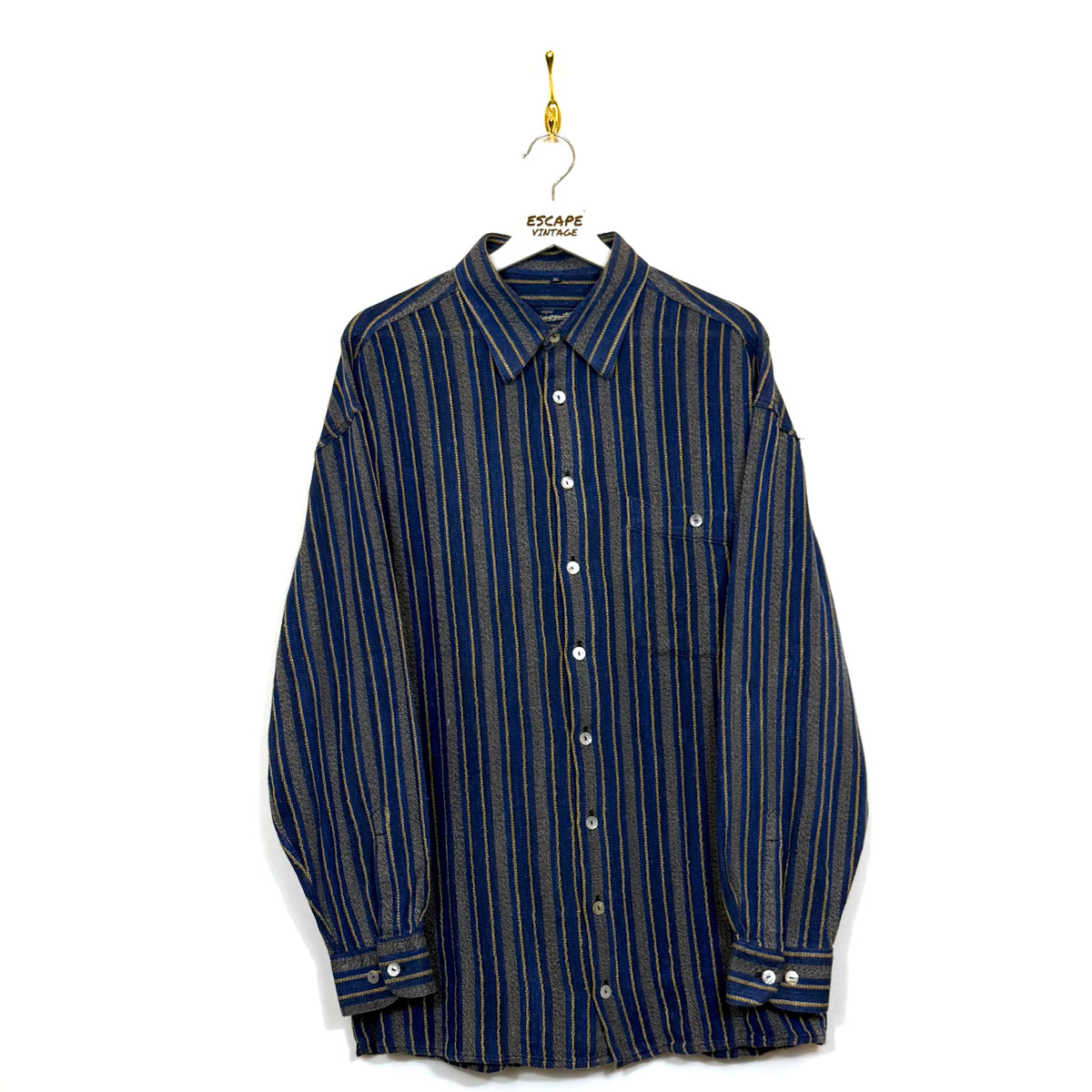 80s Camicia Stripes Vintage [XL]