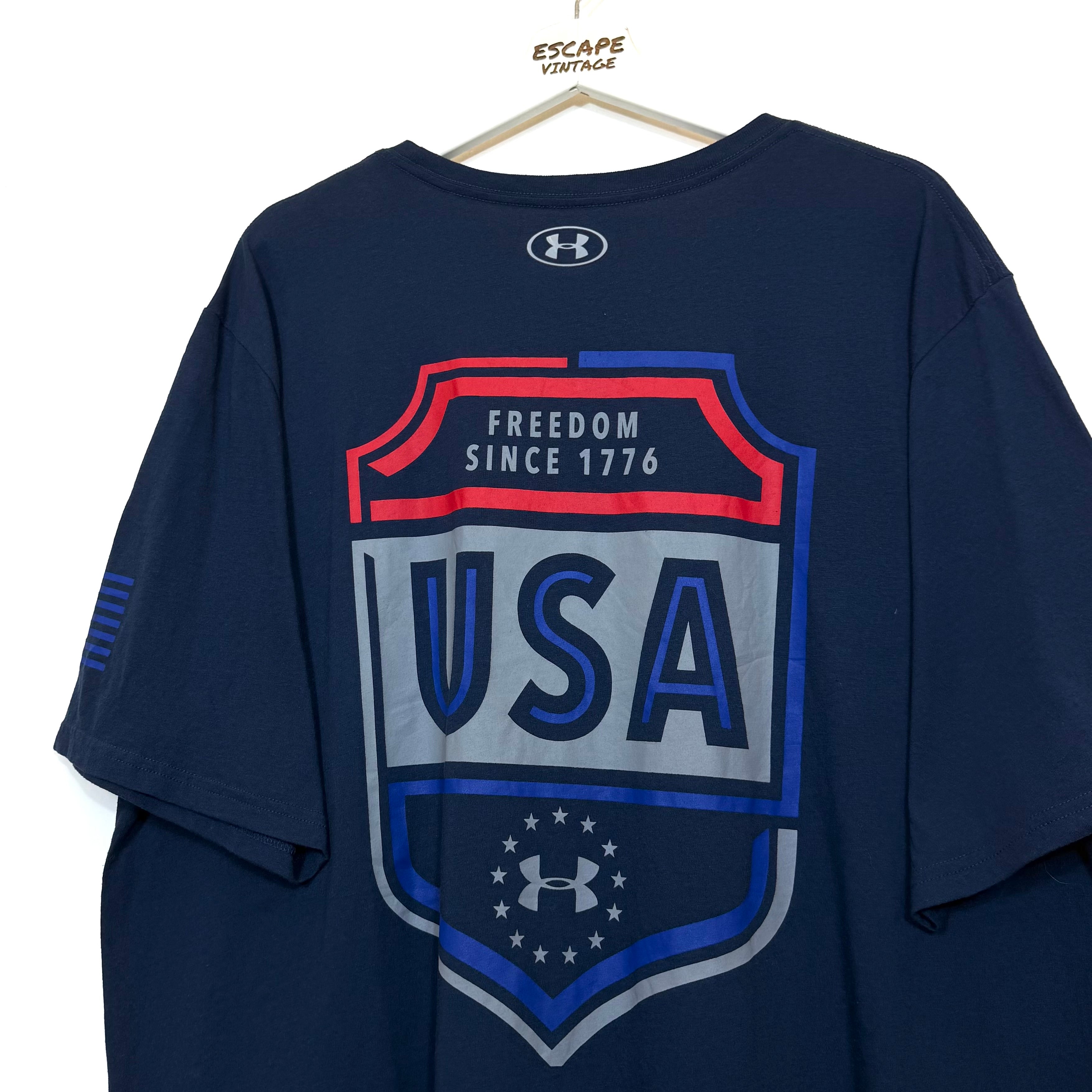 00s T-Shirt Under Armour USA Vintage [3XL]