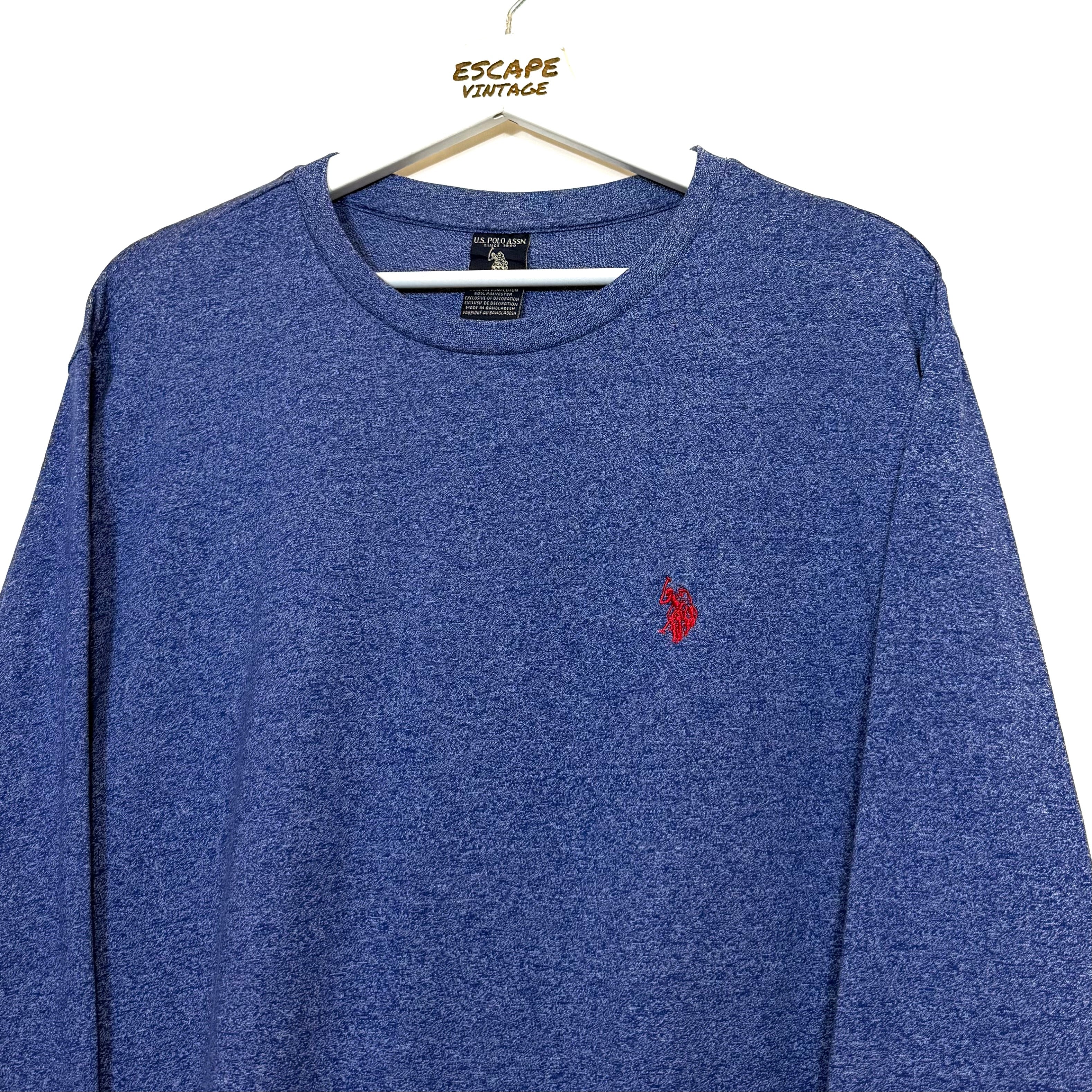 T-Shirt Polo ASSN Maniche Lunghe Vintage [XL]