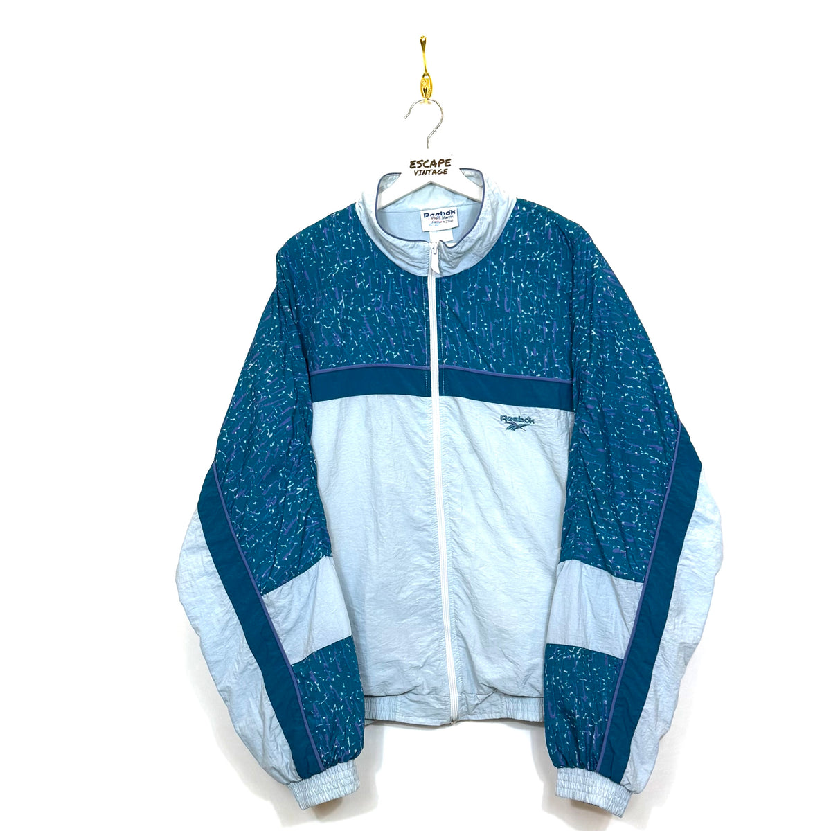 90s Giacca Reebok Antivento Vintage [XL]