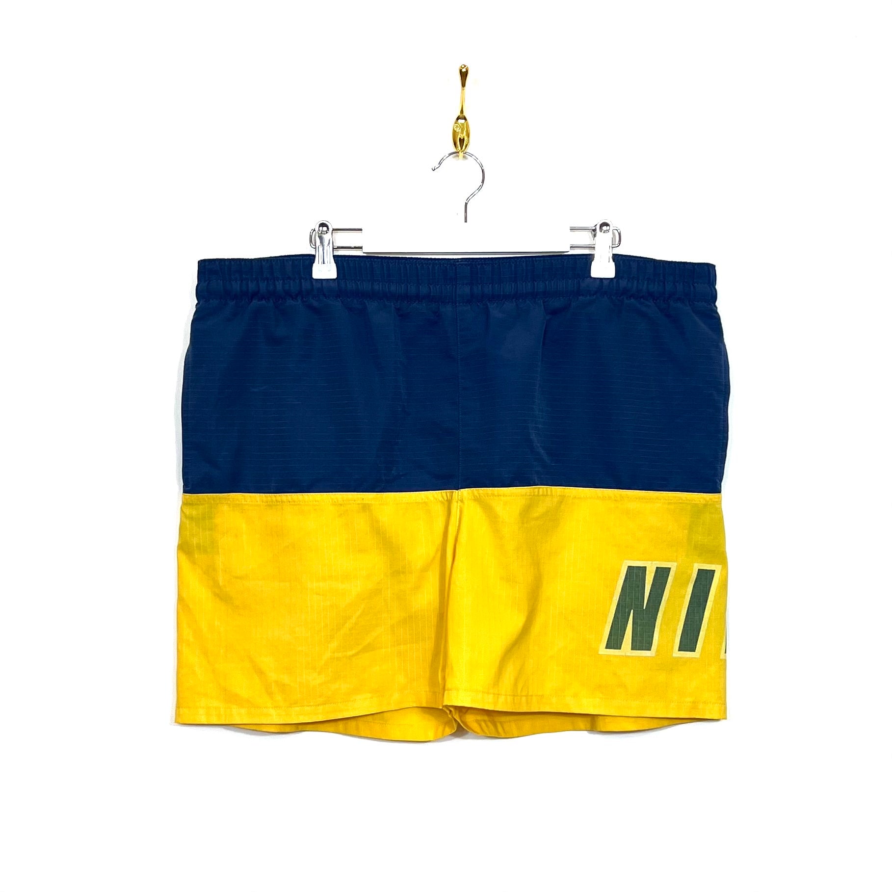 90s Shorts Nike Spellout Vintage [L]