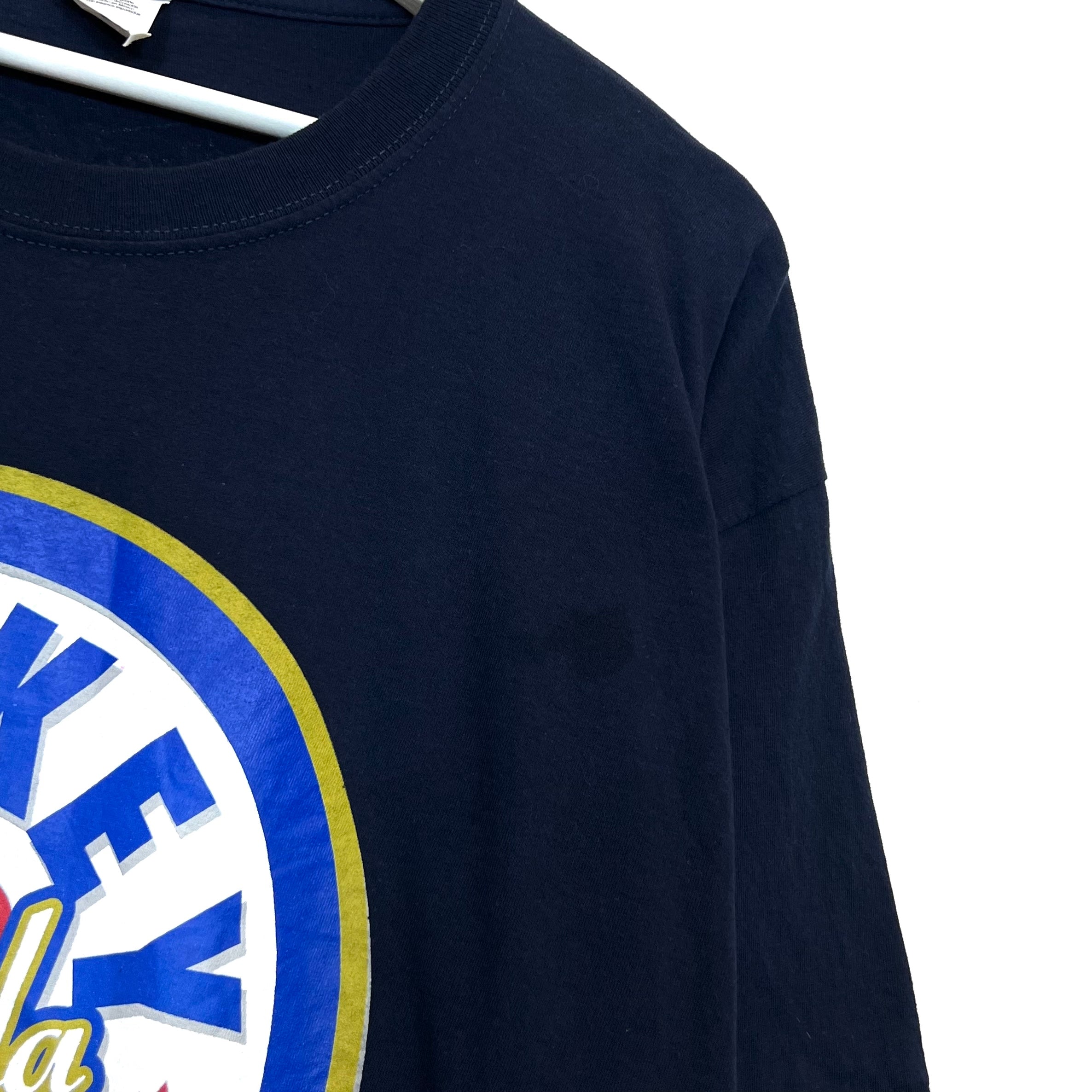 T-Shirt Grafica Hockey Vintage [XL]