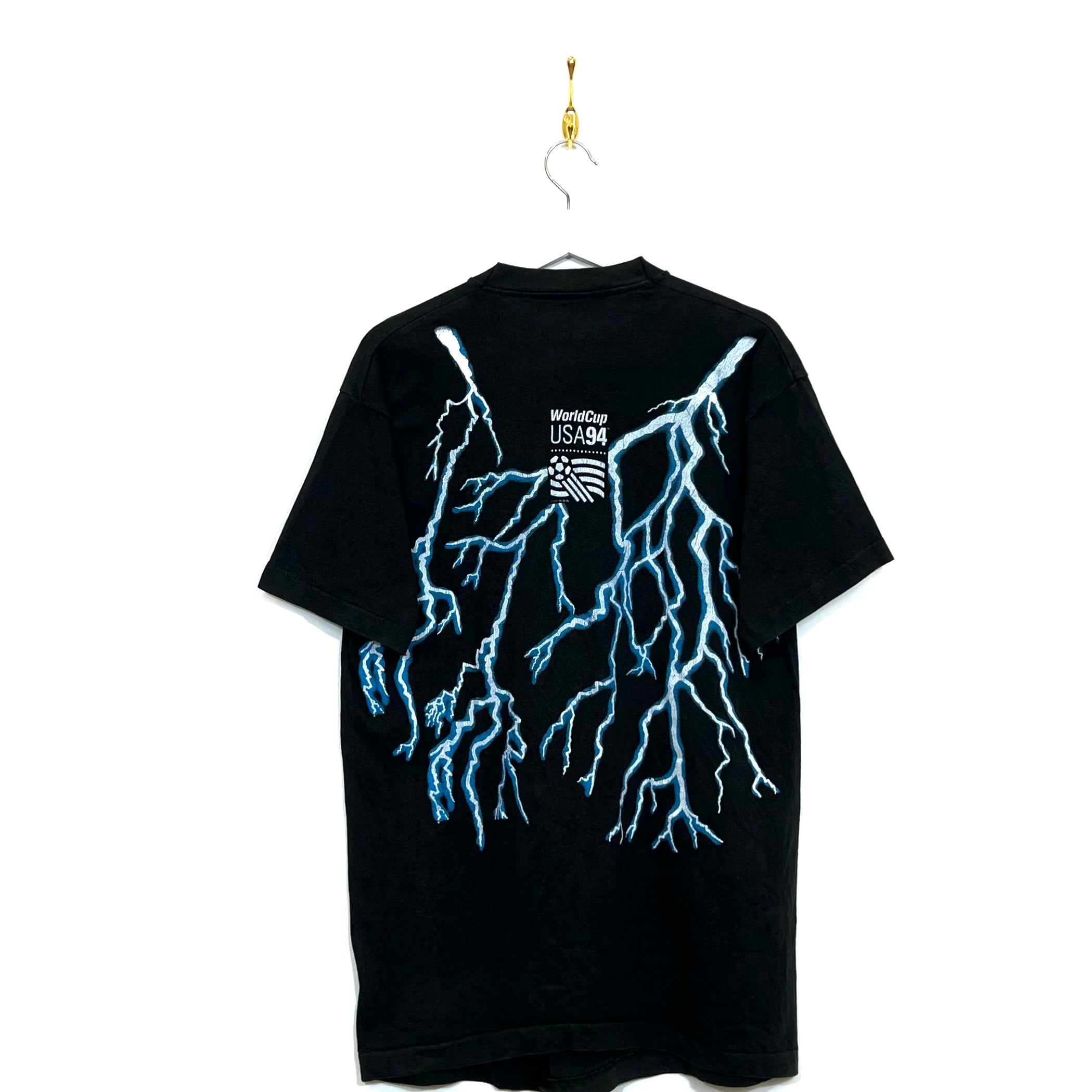 [DA COLLEZIONE] Introvabile 1994 T-Shirt World Cup USA Thunder Series Single Stitch Vintage [XL]