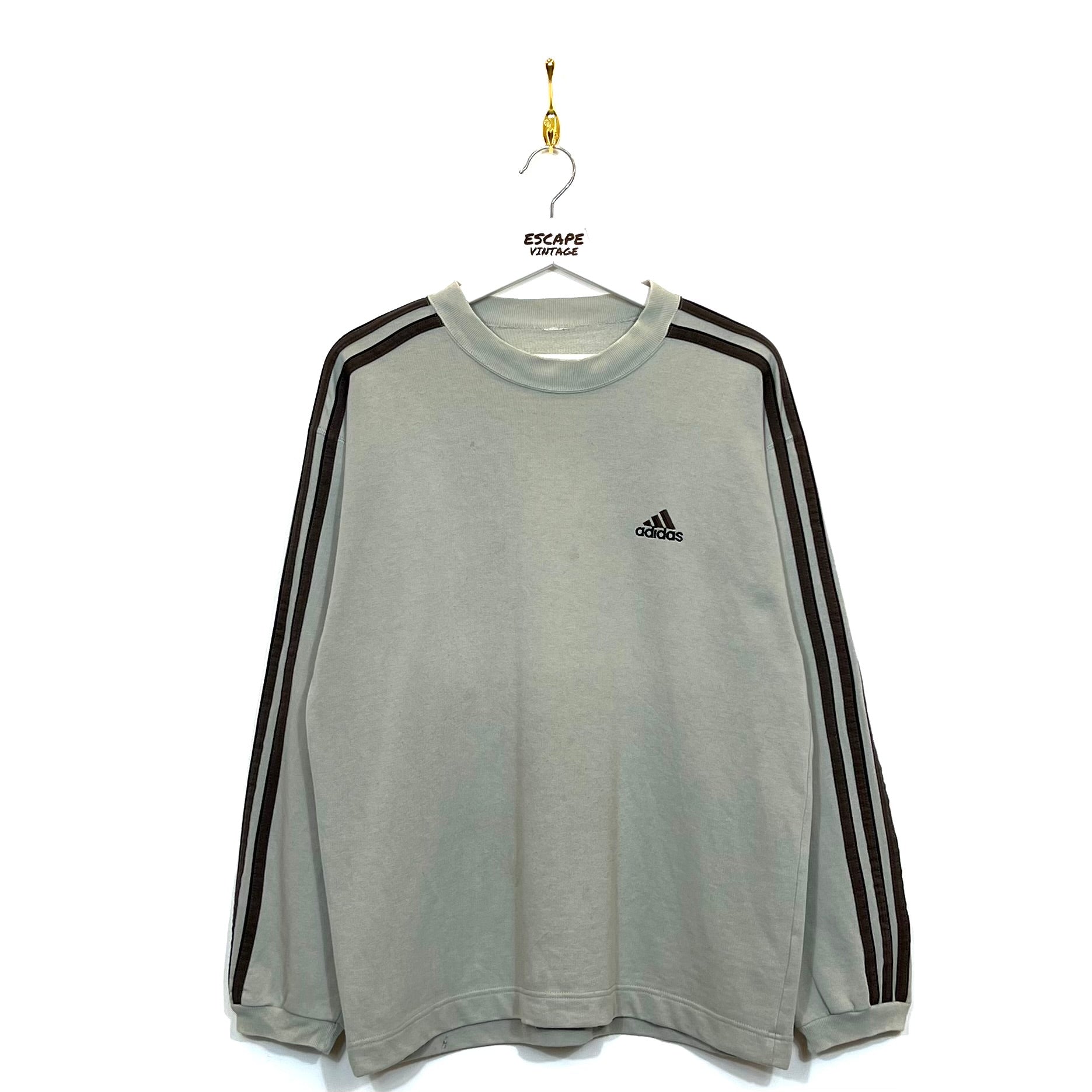 90s Felpa Adidas Vintage [M]
