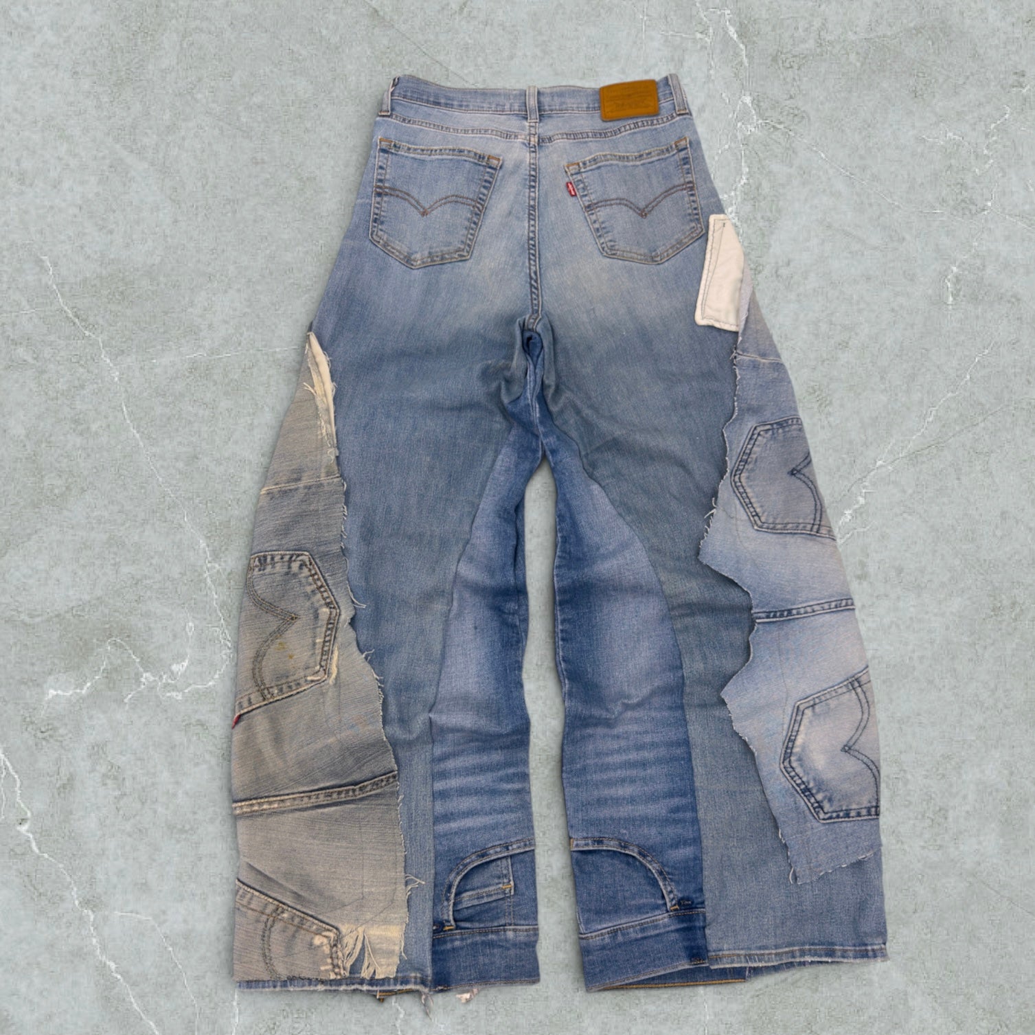 [LIMITED EDITION] Jeans Levis Patchwork Ultra Baggy Vintage [41 IT]