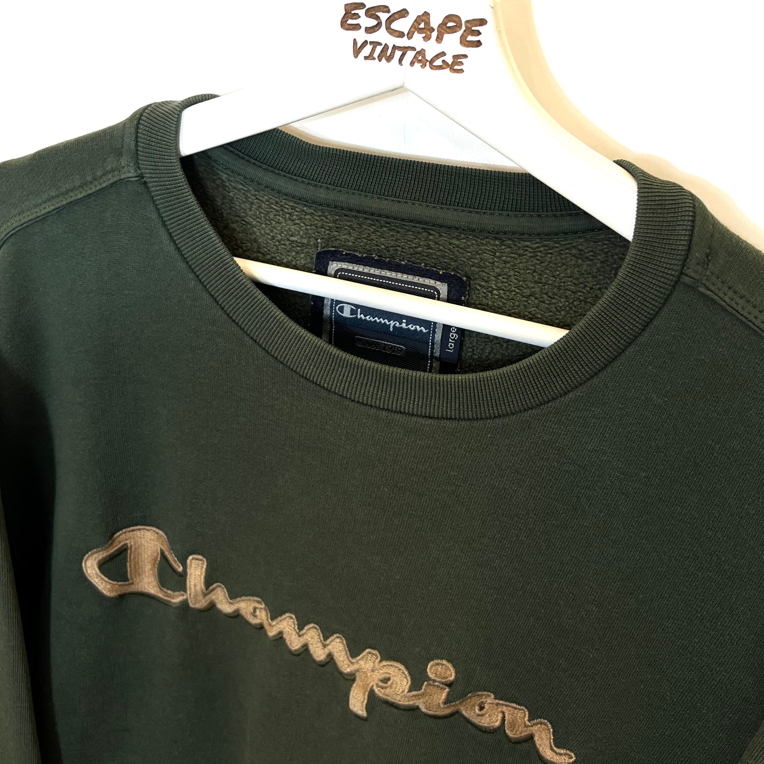 00s Felpa Champion Vintage [L]