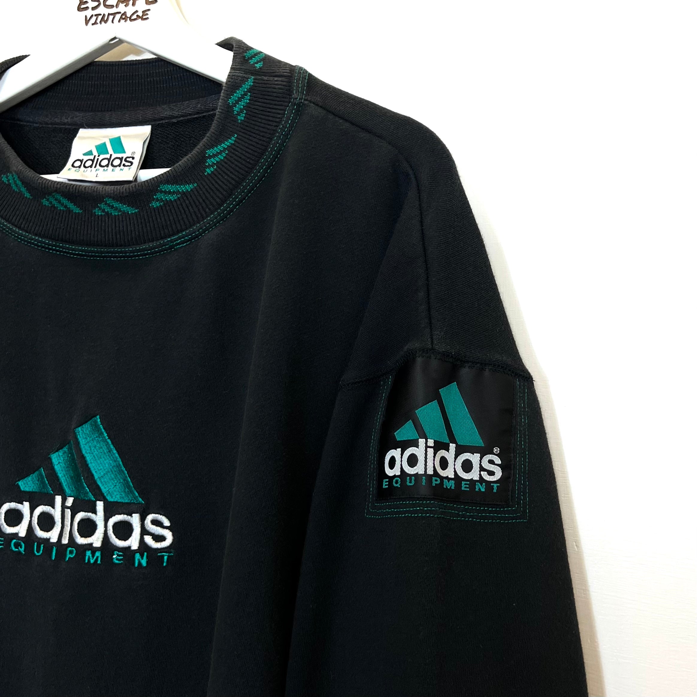 [ULTRA RARA] 90s Felpa Adidas Equipment Vintage [M]