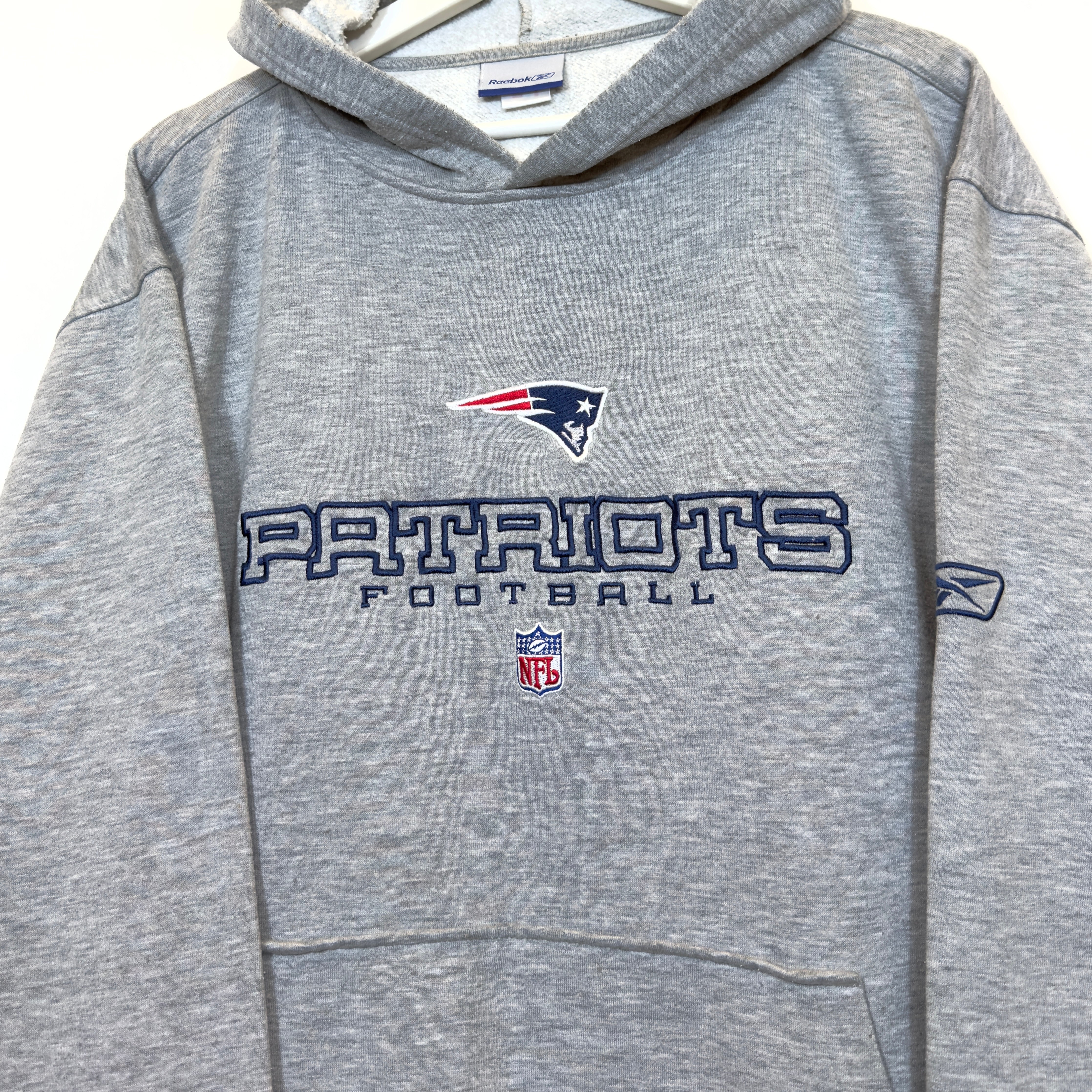 00s Felpa Reebok NFL Patriots Vintage [L]