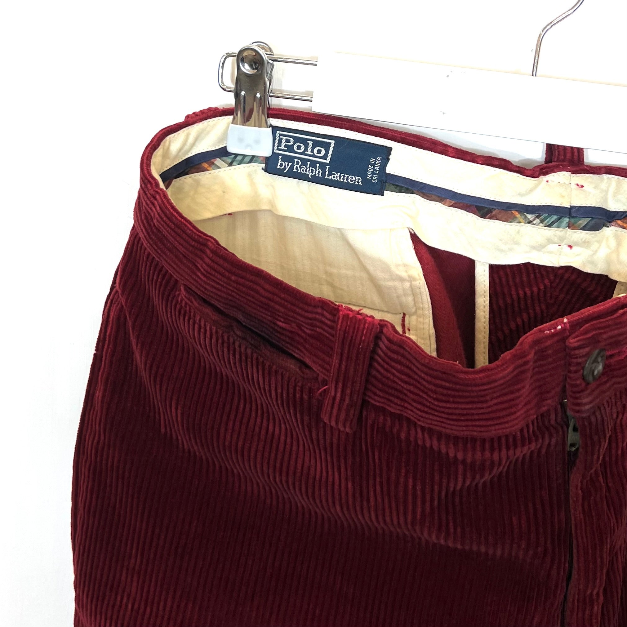 Pantaloni Polo Ralph Lauren In Velluto Vintage [48 IT]
