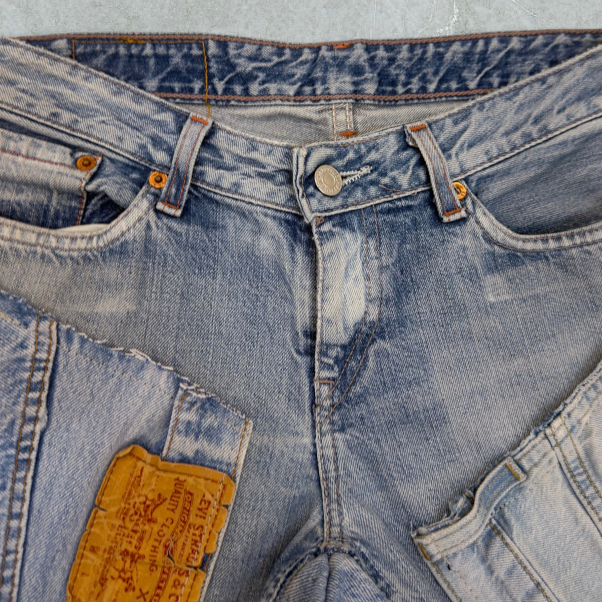 [LIMITED EDITION] Jeans Levis Patchwork Ultra Baggy Vintage [43 IT]