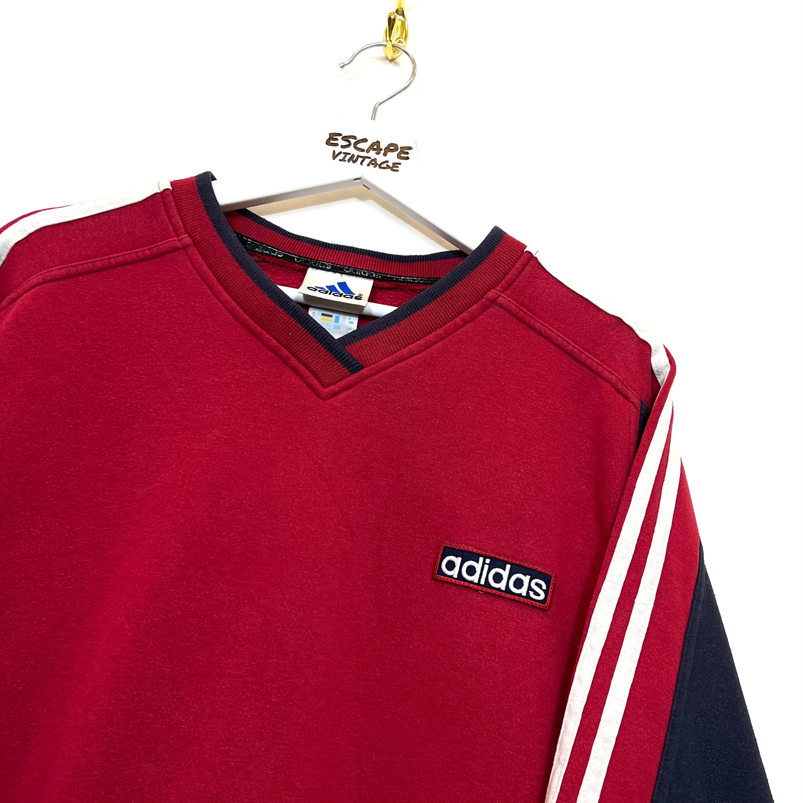 90s Felpa Adidas Vintage [XL]