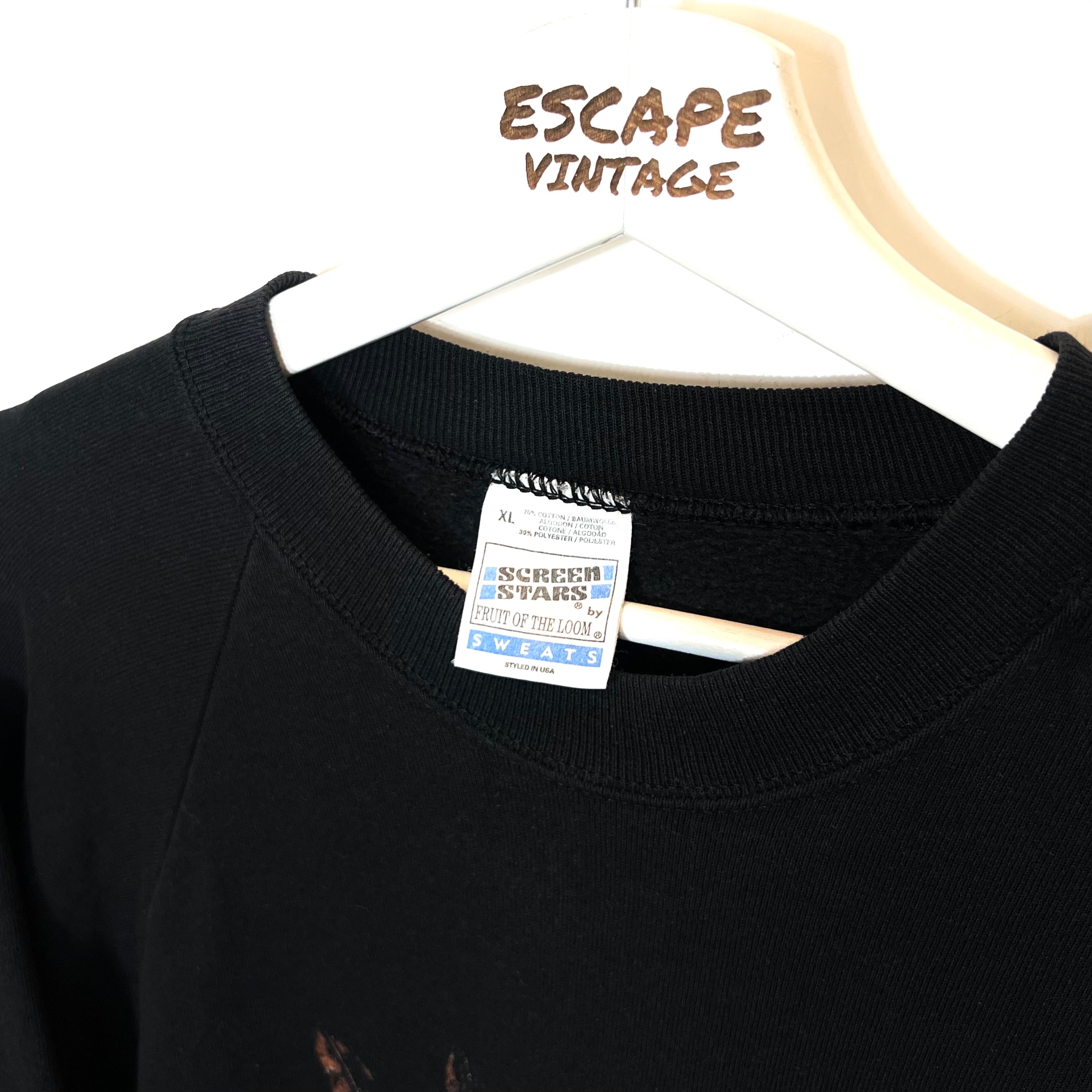 90s Felpa Fruit Of The Loom Vintage [L]