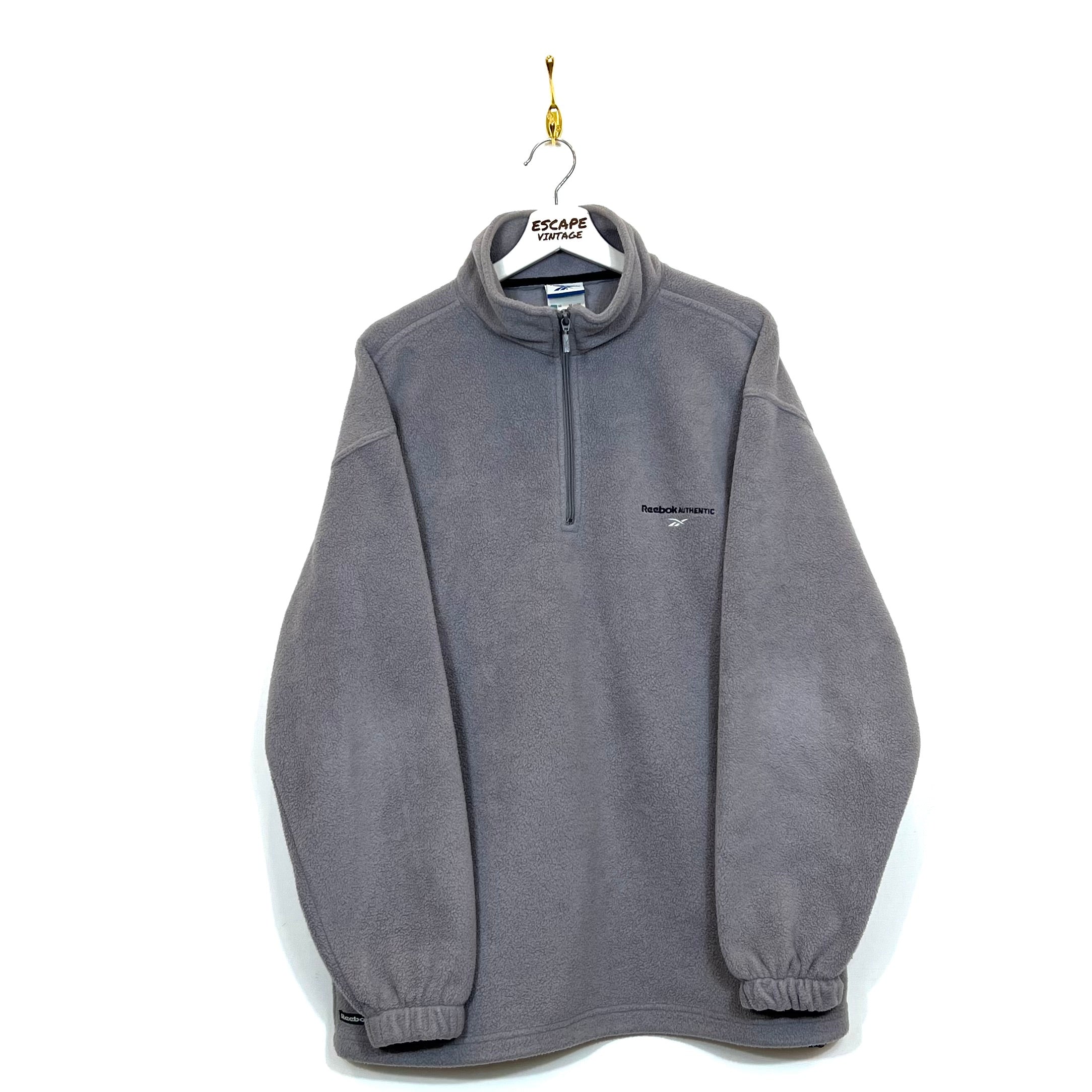 90s Felpa Reebok In Pile Vintage [XL]
