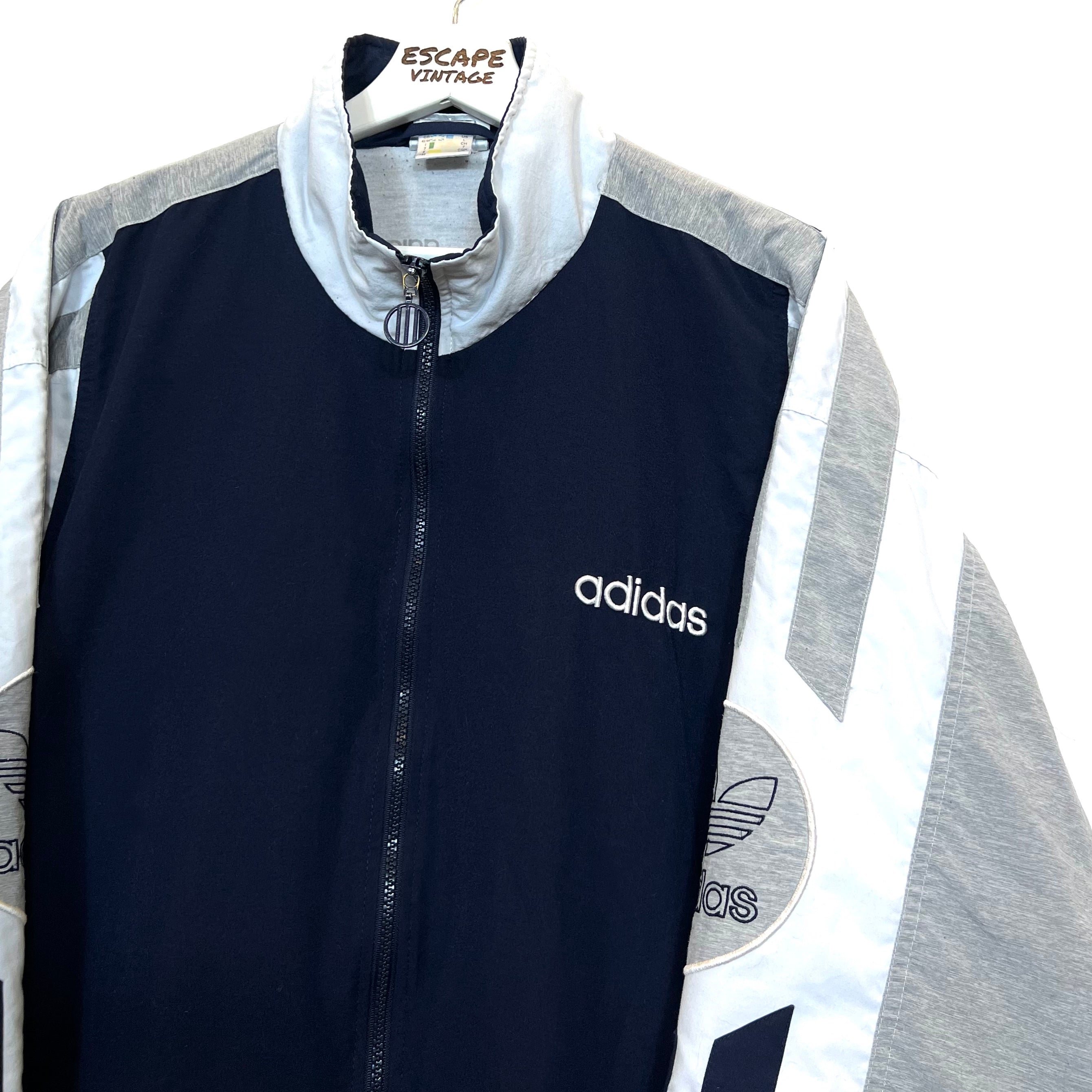 90s Giacca Leggera Adidas Vintage [L]