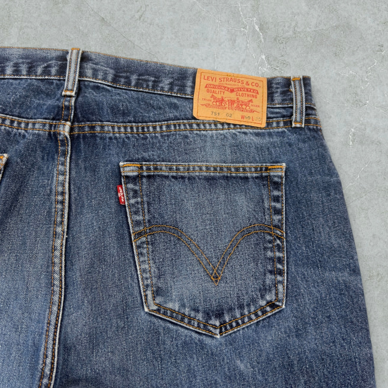 Jeans Levis 751 Vintage [54 IT]