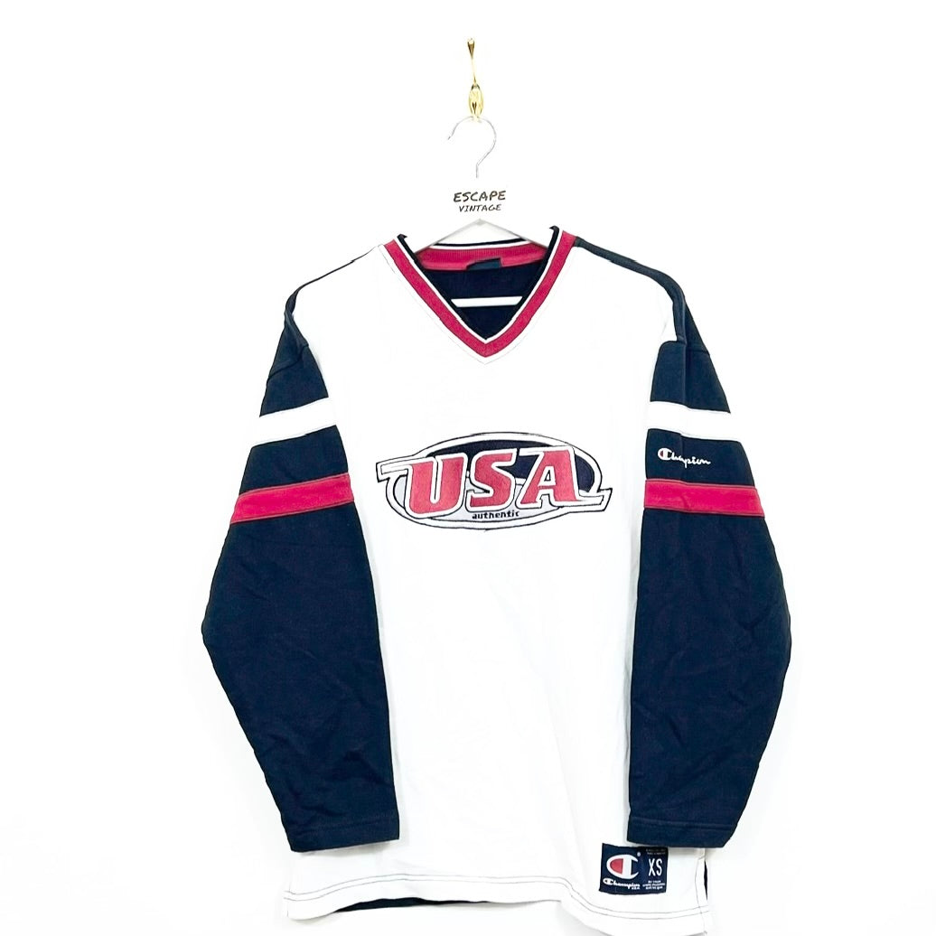 00s Felpa Champion USA Vintage [M]