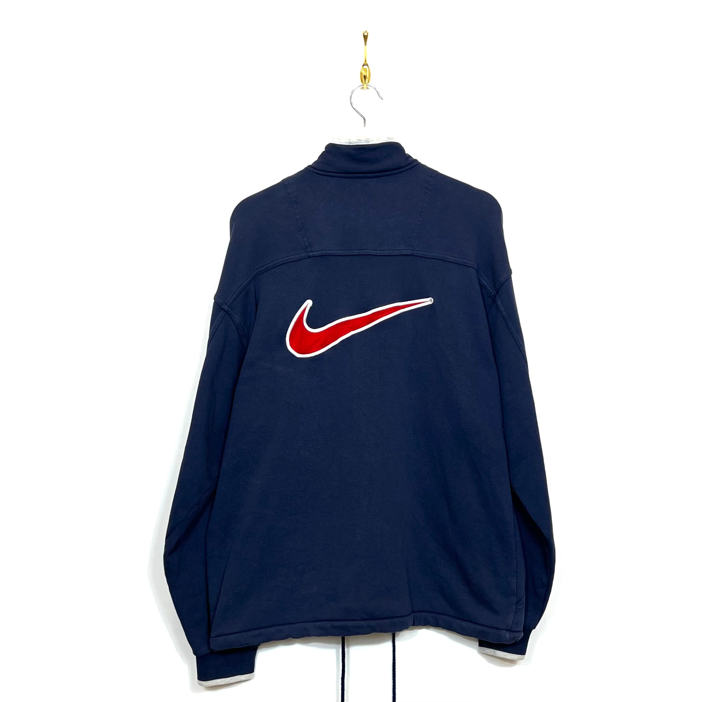 90s Felpa Nike Big Swoosh Vintage [M]