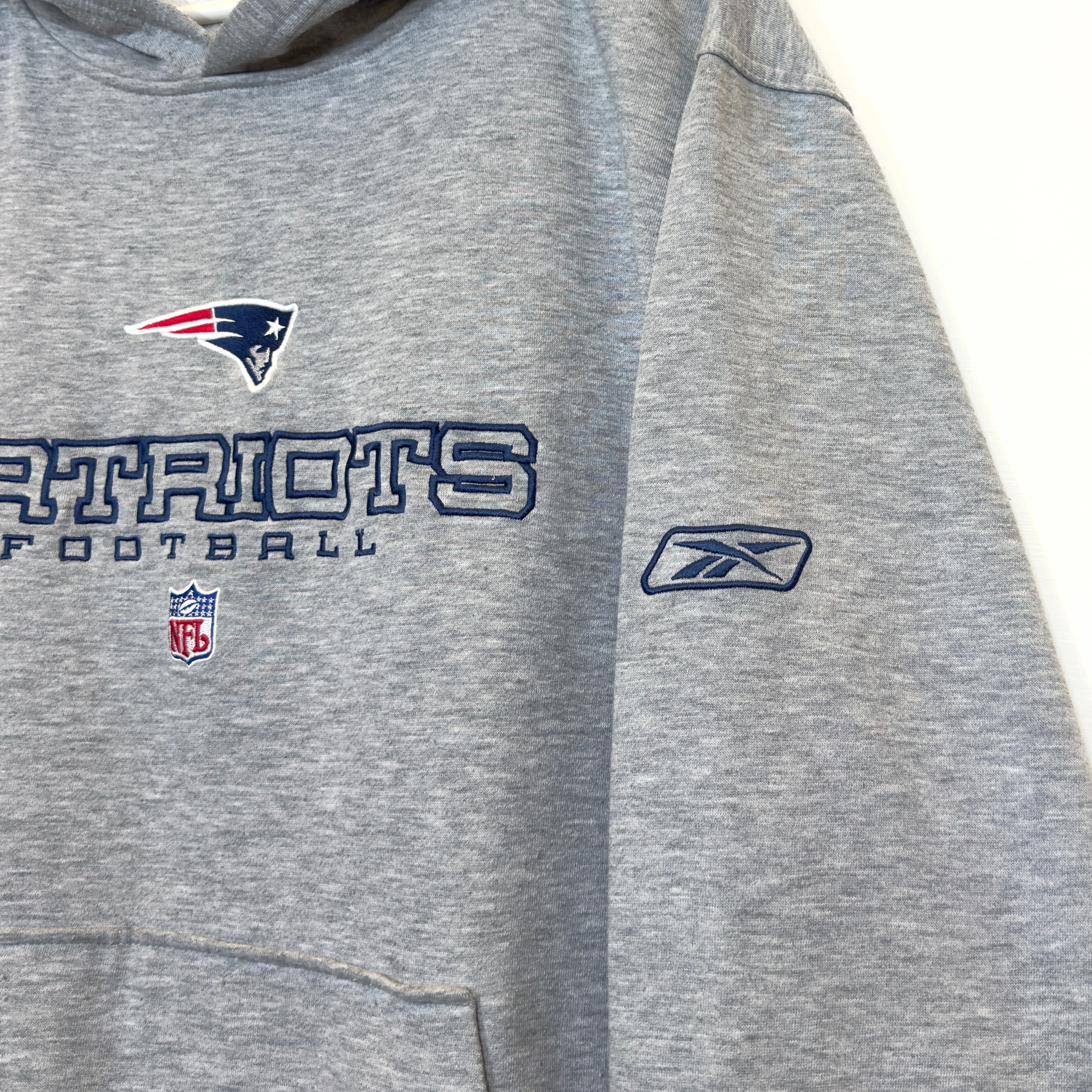 00s Felpa Reebok NFL Patriots Vintage [L]