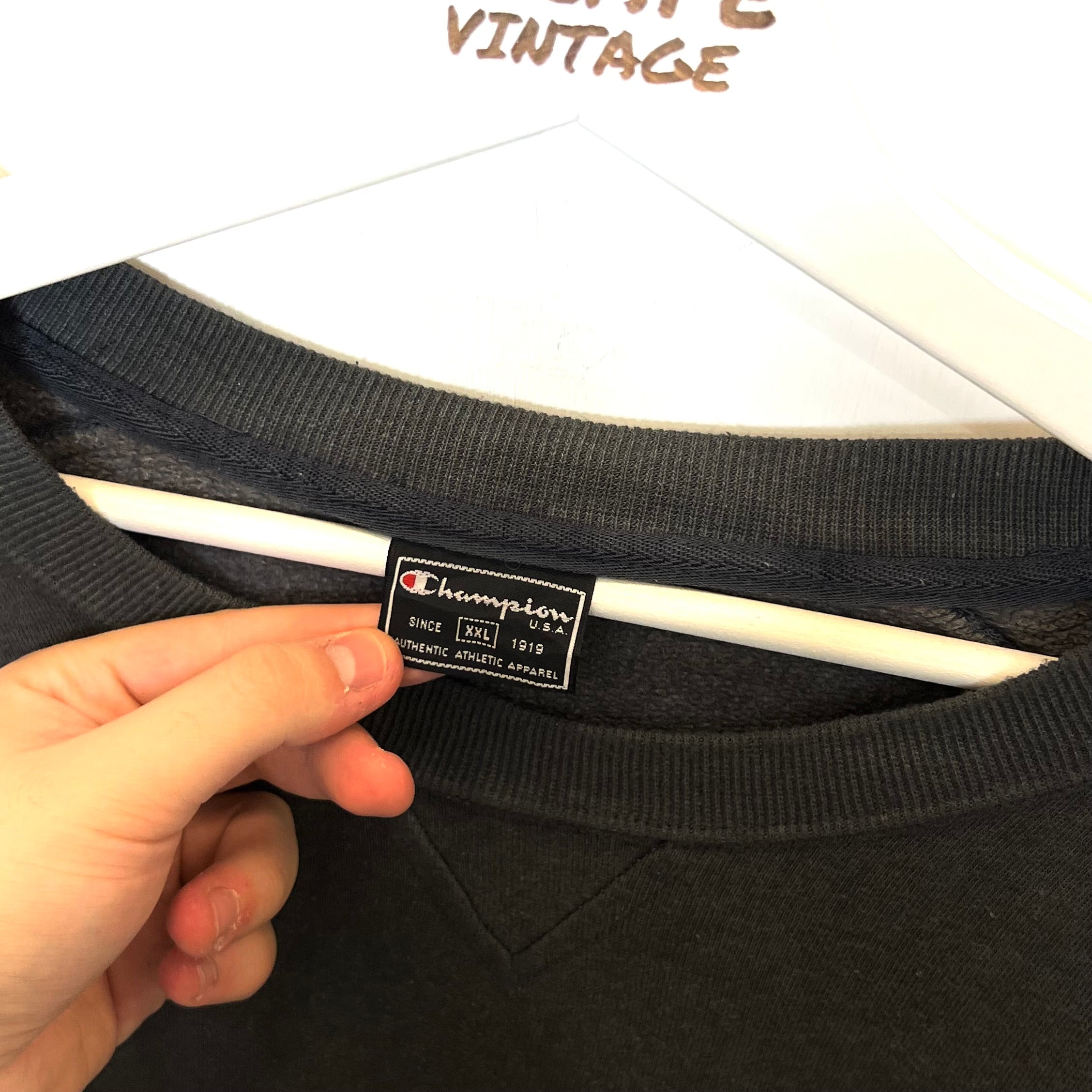 90s Felpa Champion Vintage [XXL]