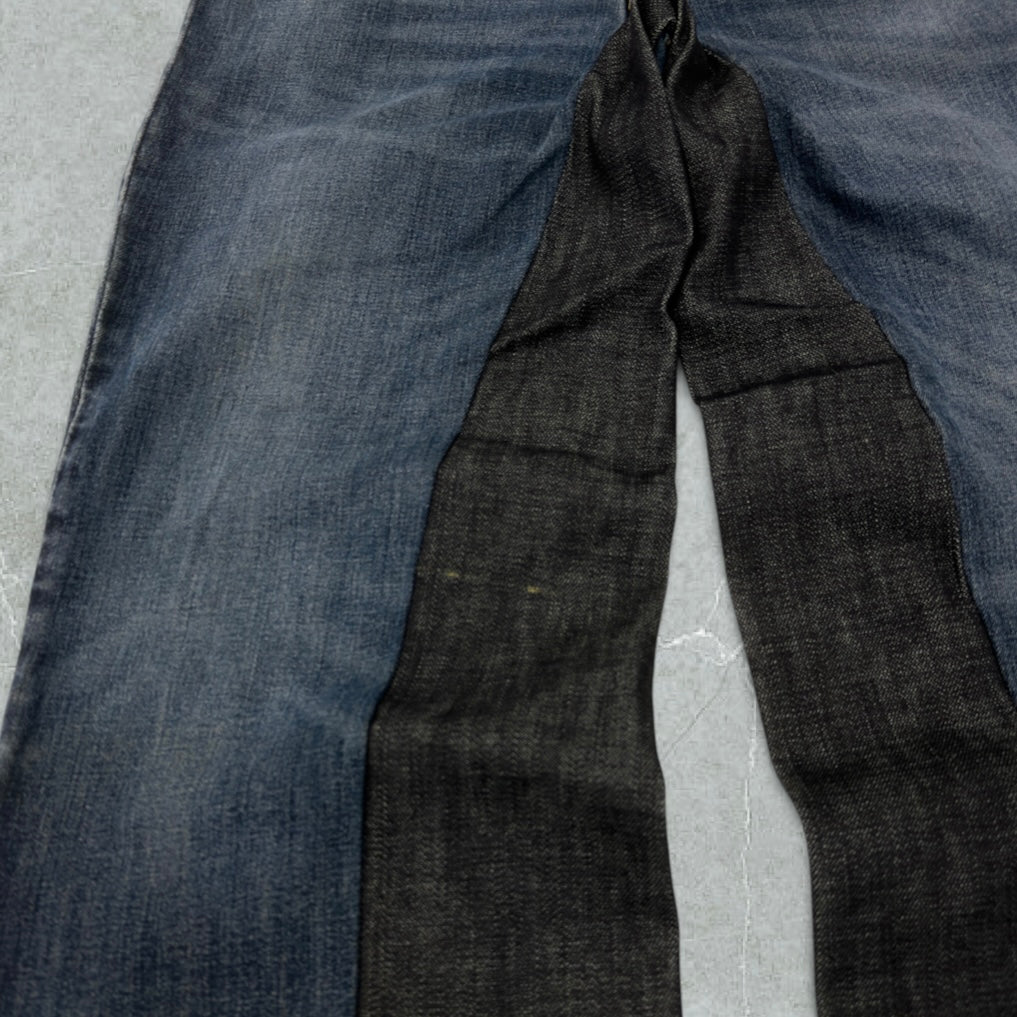 Jeans Levis Patchwork Super Baggy Vintage [52 IT]