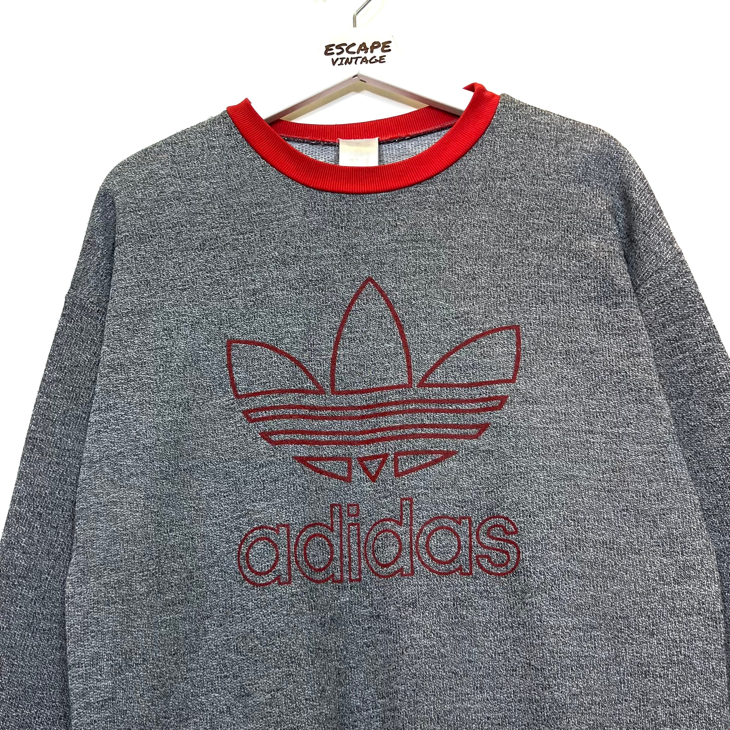 90s Felpa Adidas Vintage [M]