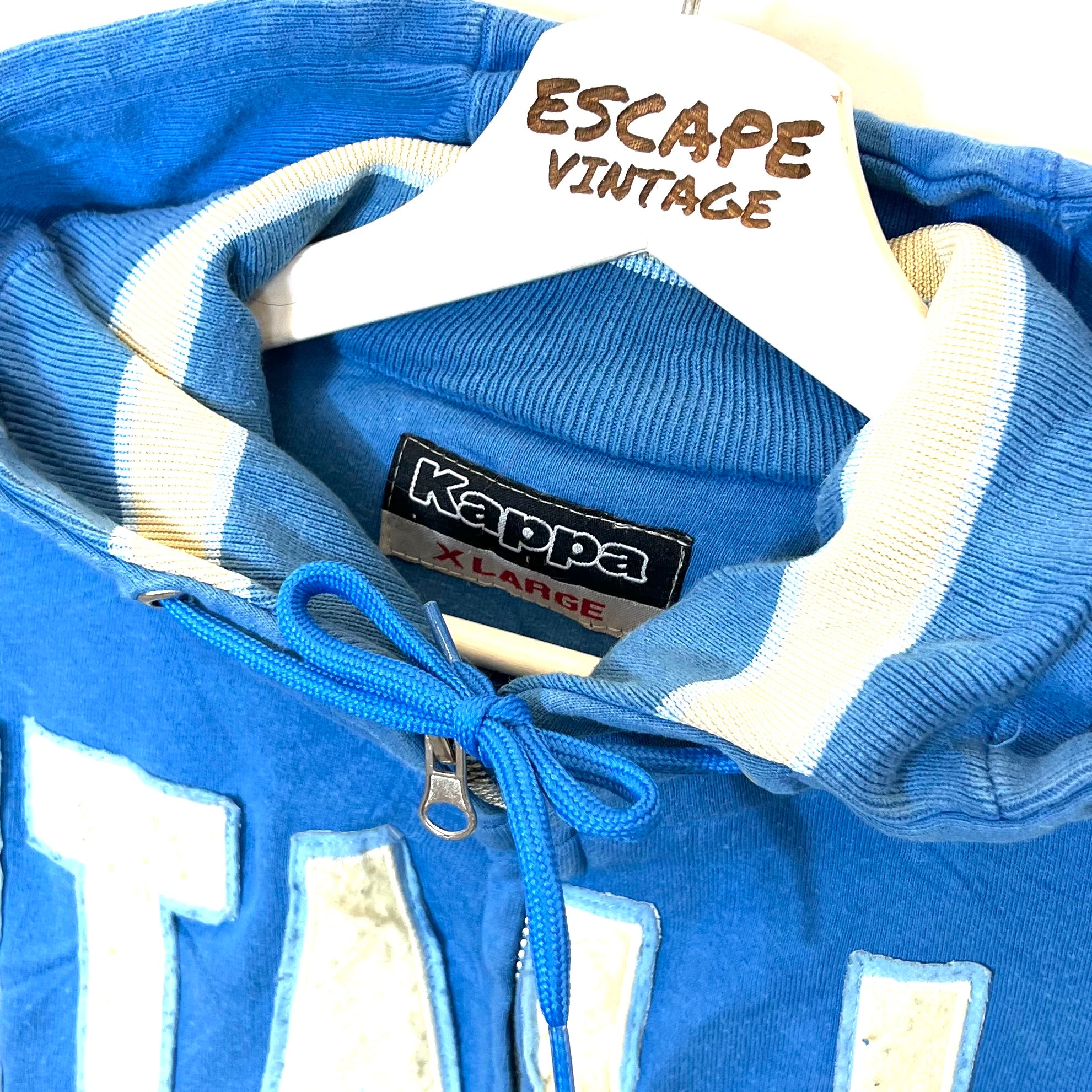 [RARA] 90s Felpa Kappa x Italia Vintage [XL]