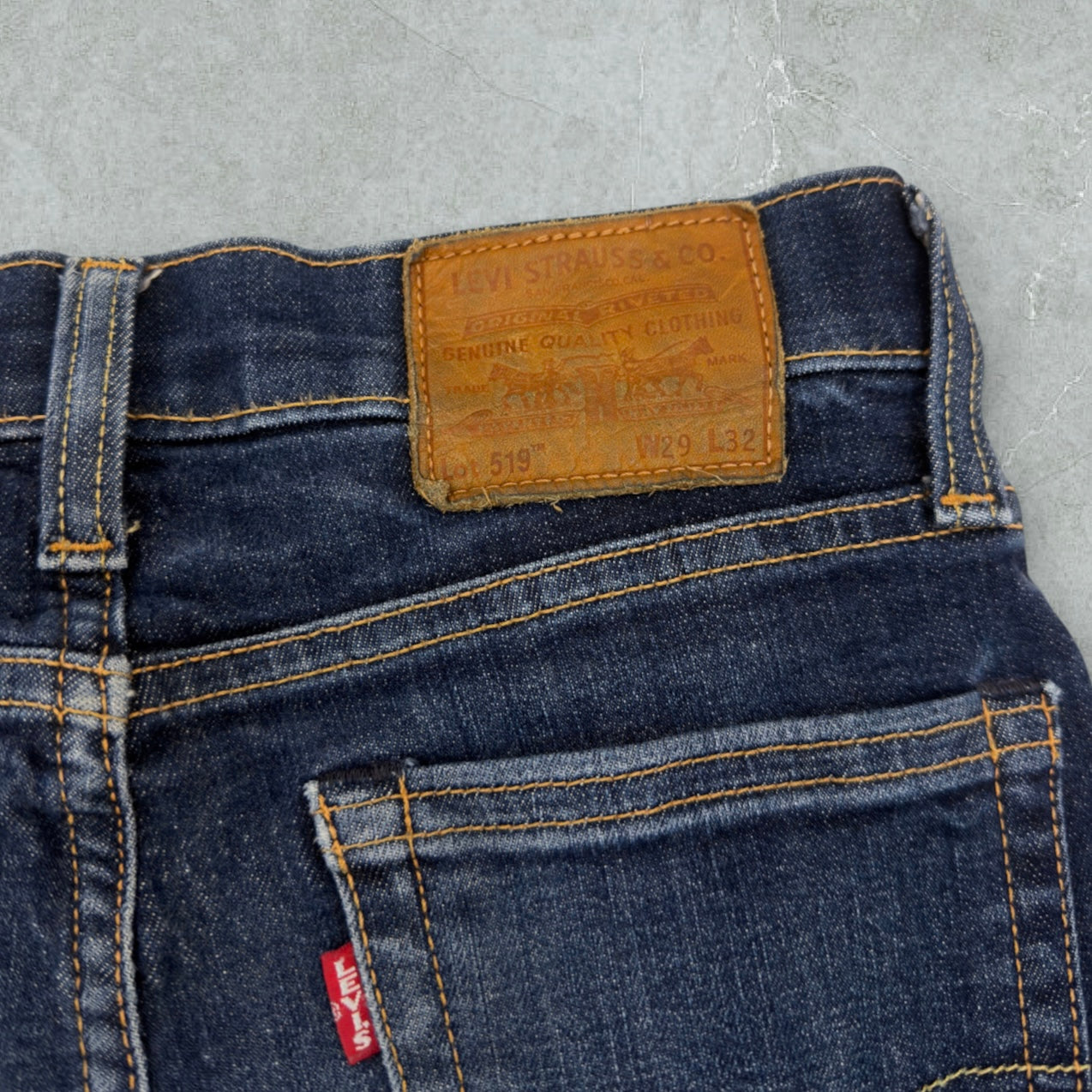 Jeans Levis 519 Patchwork Ultra Baggy Vintage [43 IT]