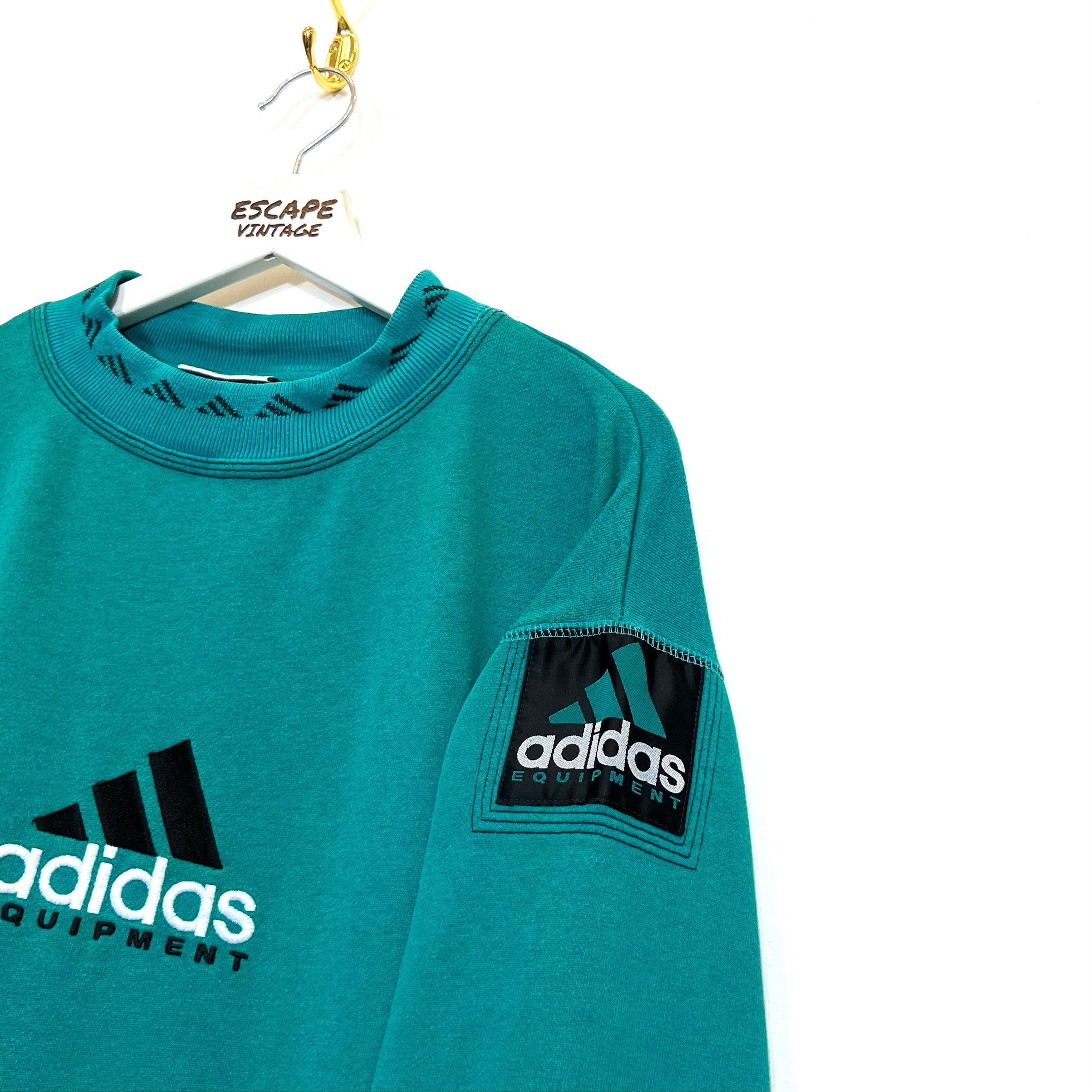 [ULTRA RARA] 90s Felpa Adidas Equipment Vintage [L]