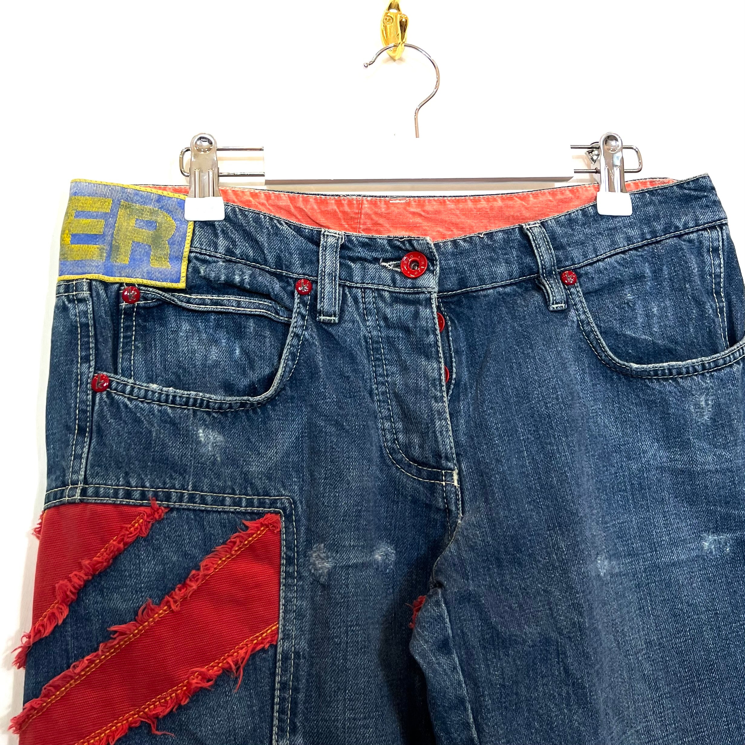 Y2K Jeans Baggy Hip Hop Vintage [44 IT]